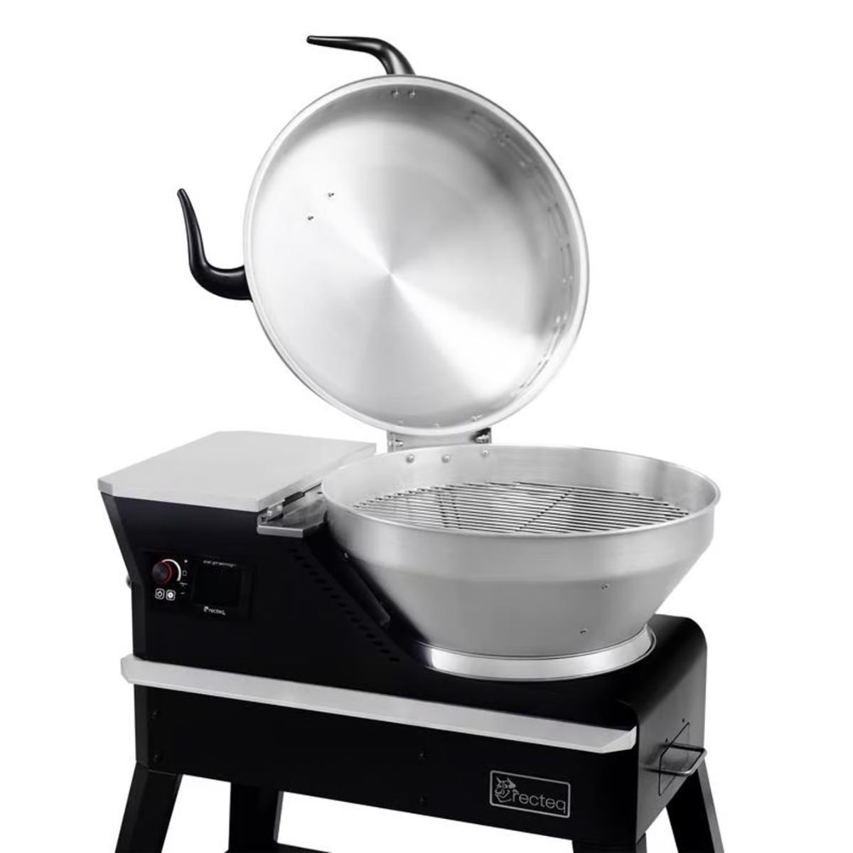 Recteq Bullseye Deluxe Wood Pellet WiFi Grill and Smoker Black/Silver