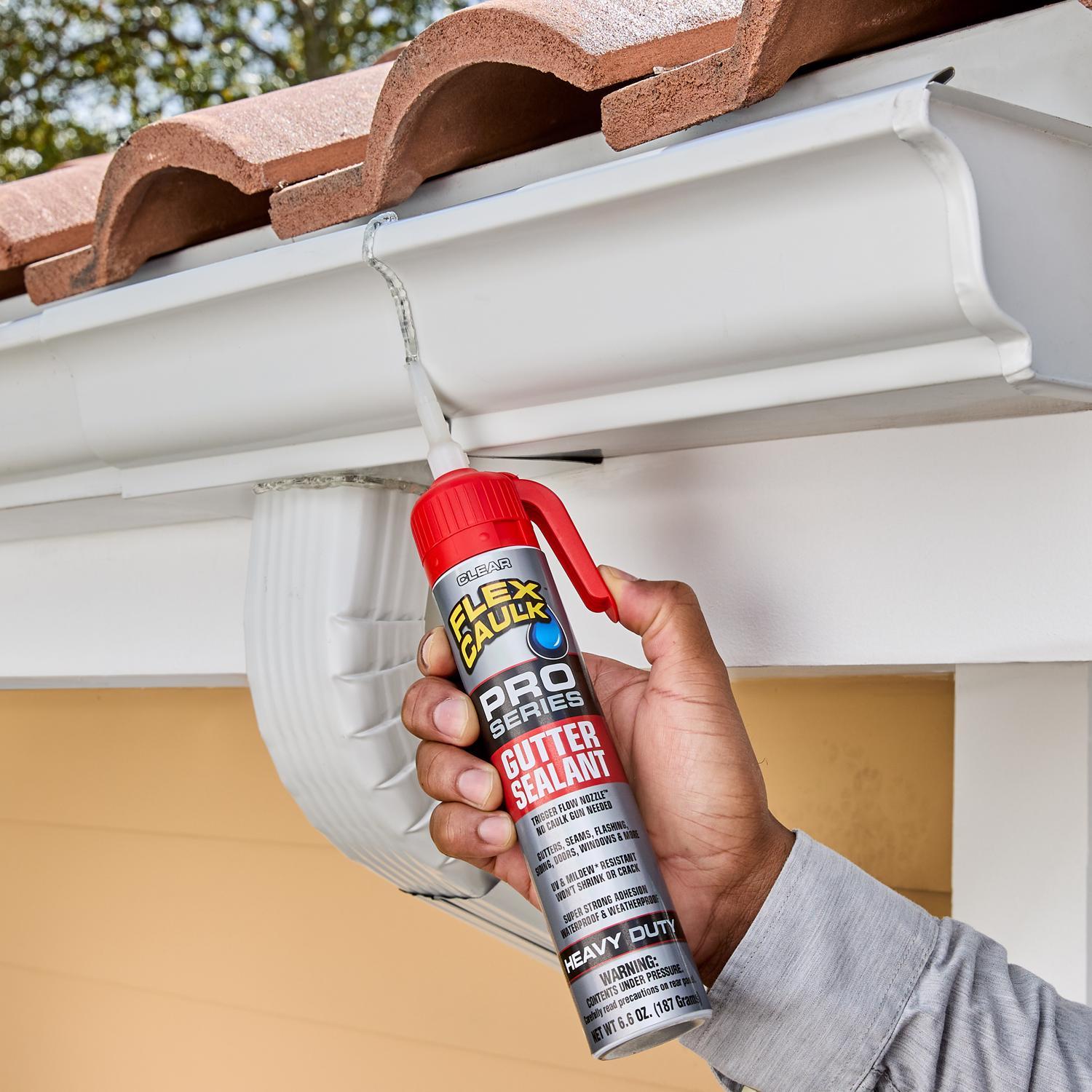 Flex Seal Family of Products Flex Caulk Pro Series White Polymer Advanced Hybrid Polymer Caulk Seala