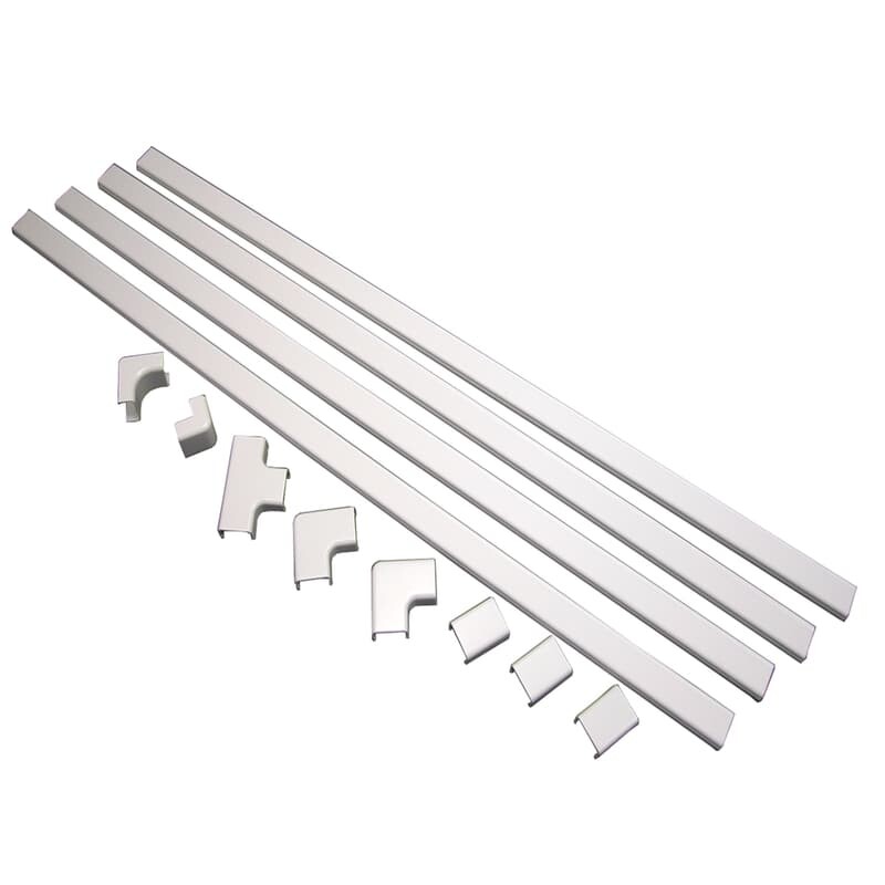 Legrand Cordmate 1 x 1/2 in. D X 120 in. L Cord Cover Kit 1 pk