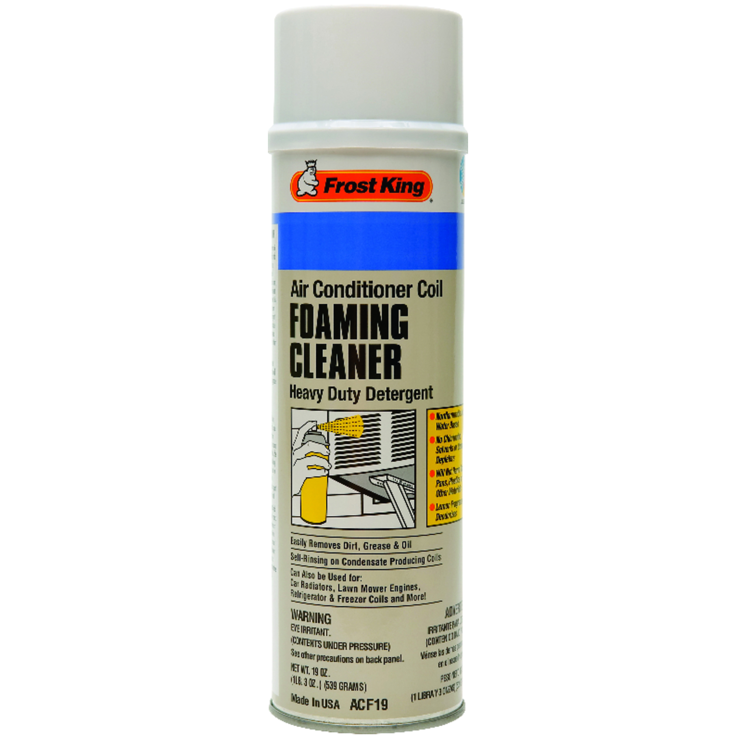 Frost King Air Conditioner & Coil Cleaner 19 oz Foam Stine Home