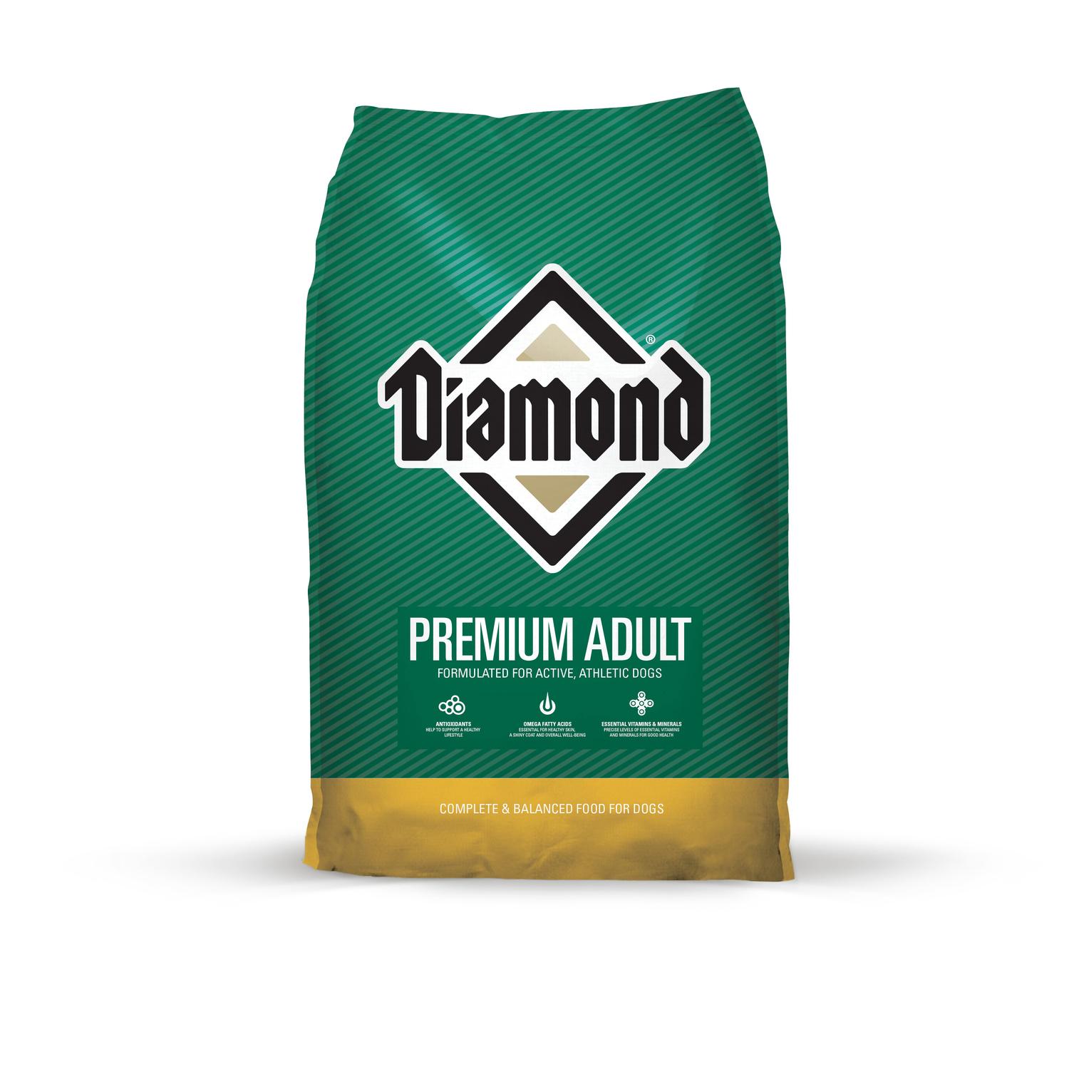 Diamond Premium Adult Chicken Dry Dog Food 40 lb