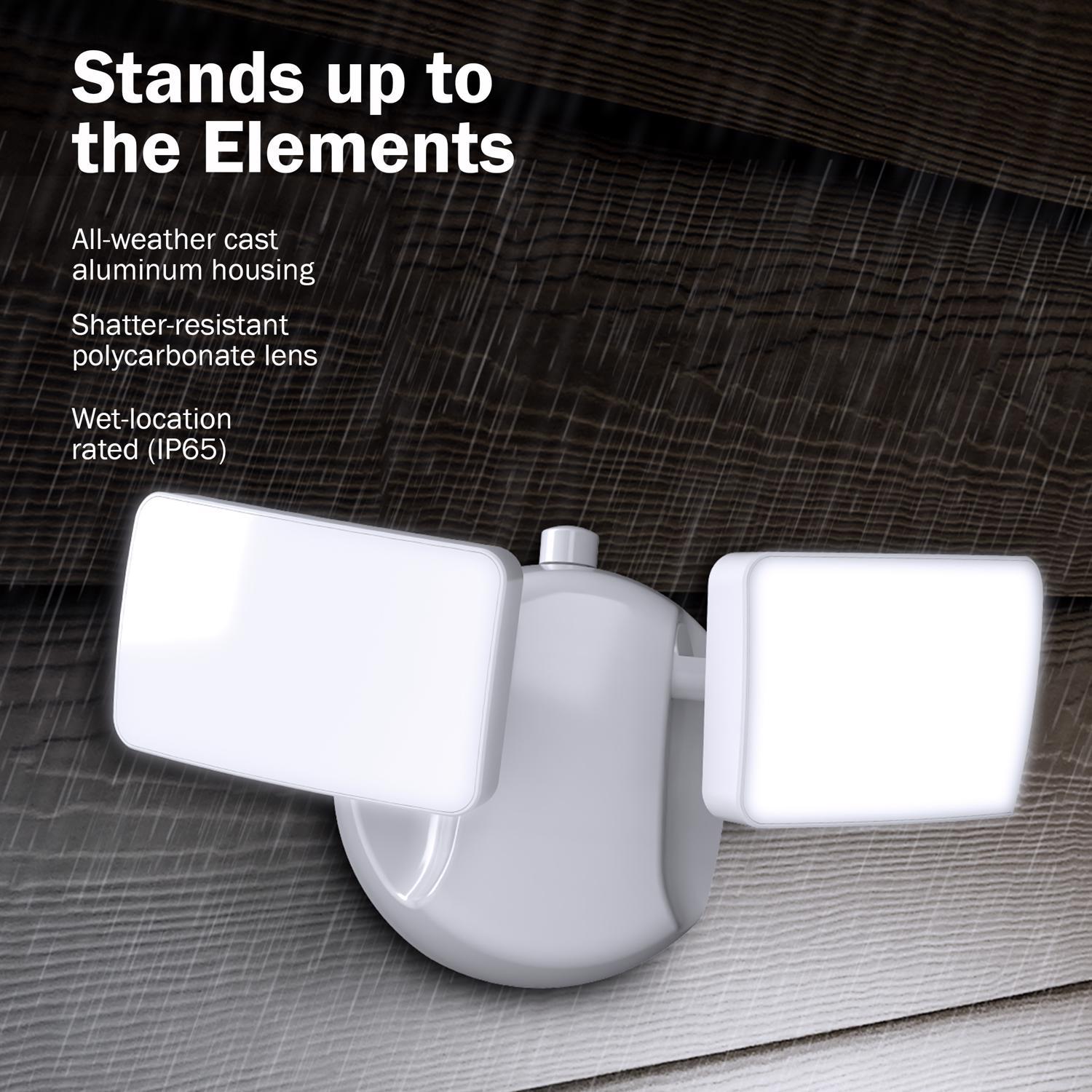 Feit LED Dusk to Dawn Hardwired LED White Security Floodlight