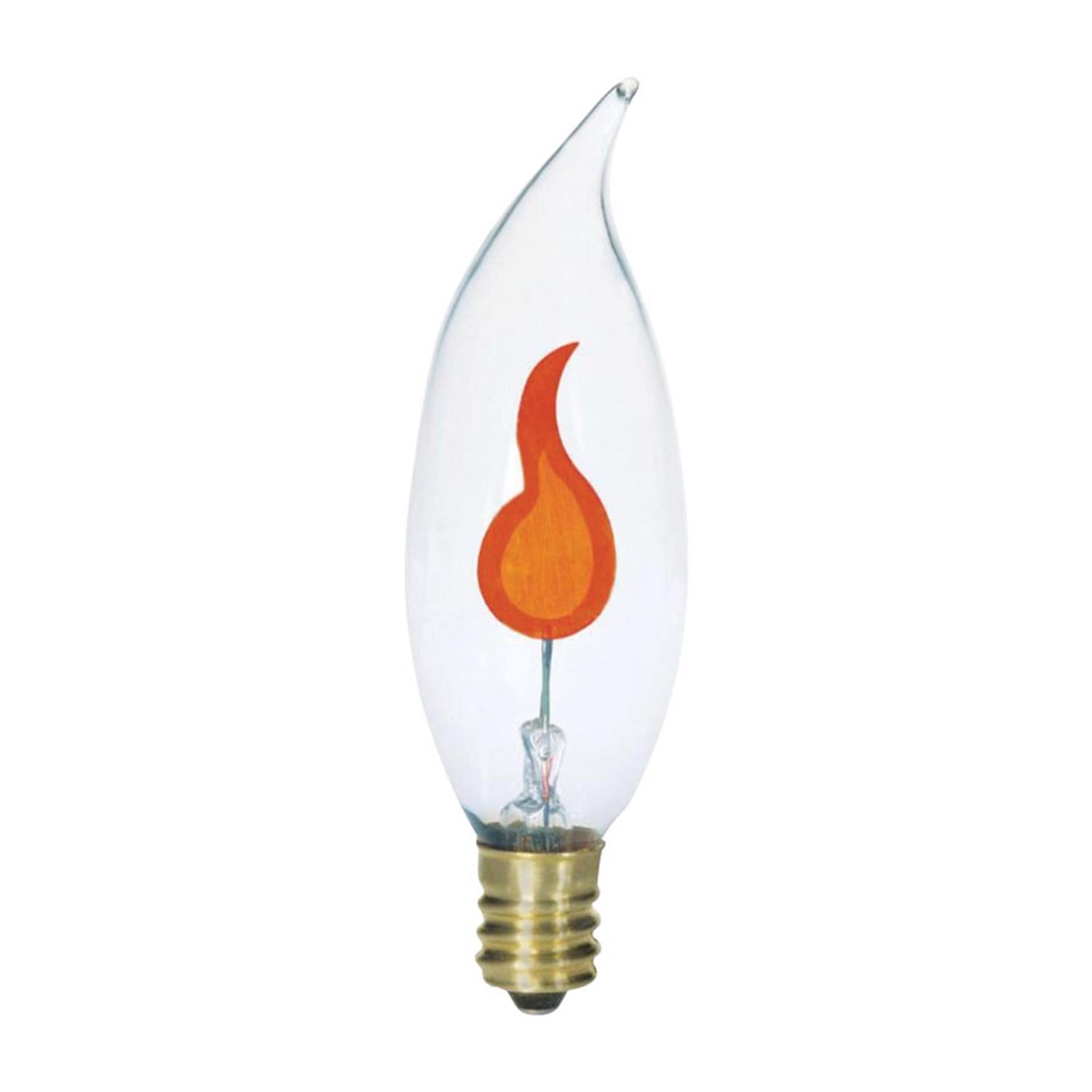 Westinghouse DecorLite 3 W E12 Specialty Incandescent Bulb E12 (Candelabra) Warm White 1 pk