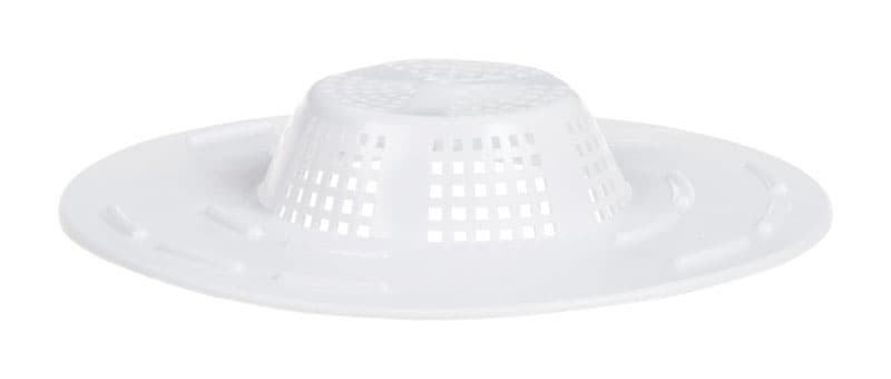 Ace 5 in. D White Plastic Sink Strainer