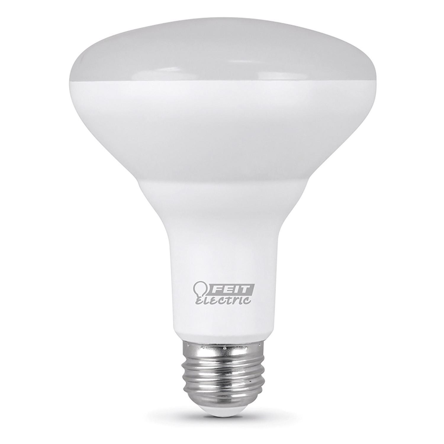 Feit BR30 E26 (Medium) LED Bulb Soft White 100 Watt Equivalence 6 Pack