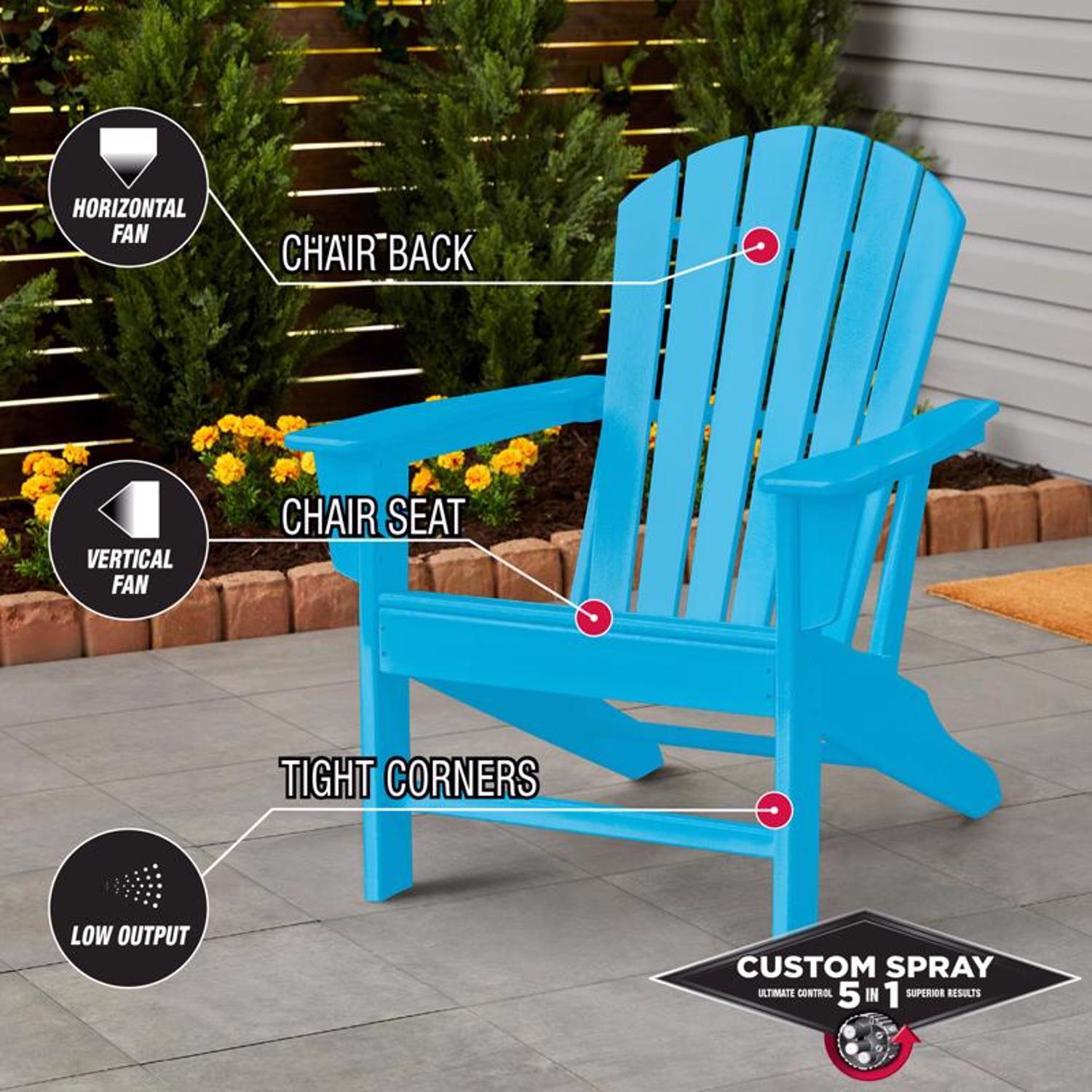 Rust-Oleum Stops Rust 5-in-1 Indoor and Outdoor Gloss Blue Oil-Based Oil Modified Alkyd Protective E