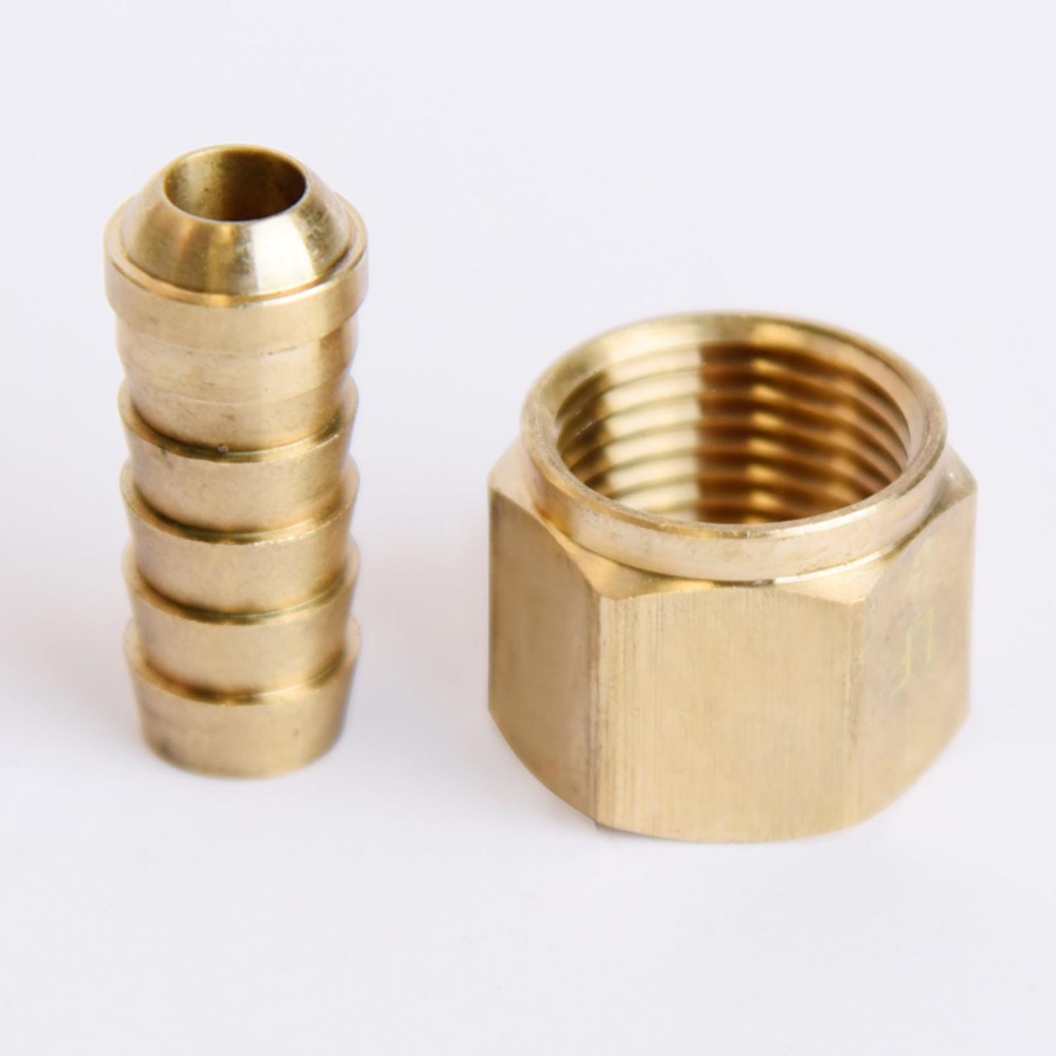 ATC Brass 3/8 in. D X 3/8 in. D Adapter 1 pk