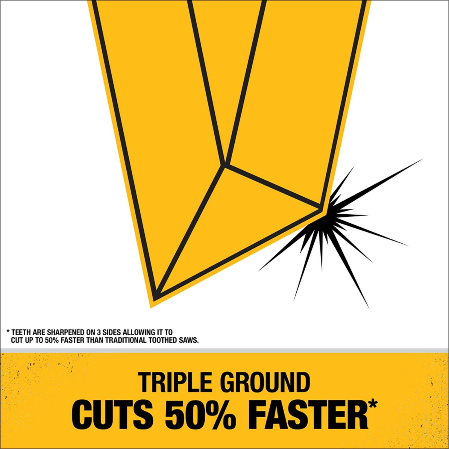 DeWalt 15 in. Steel Hand Saw 8 TPI 1 pc