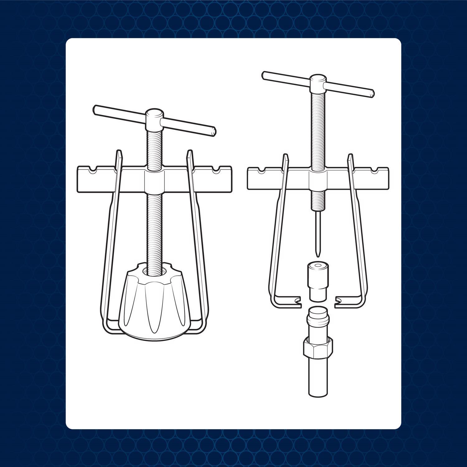 Superior Tool Handle Puller Kit 3 pc
