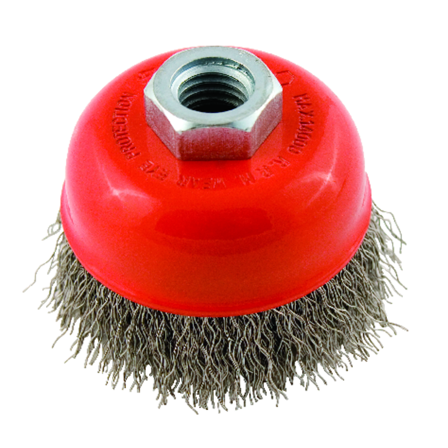 Forney 2.75 in. D X 5/8 in. Crimped Steel Cup Brush 14000 rpm 1 pc
