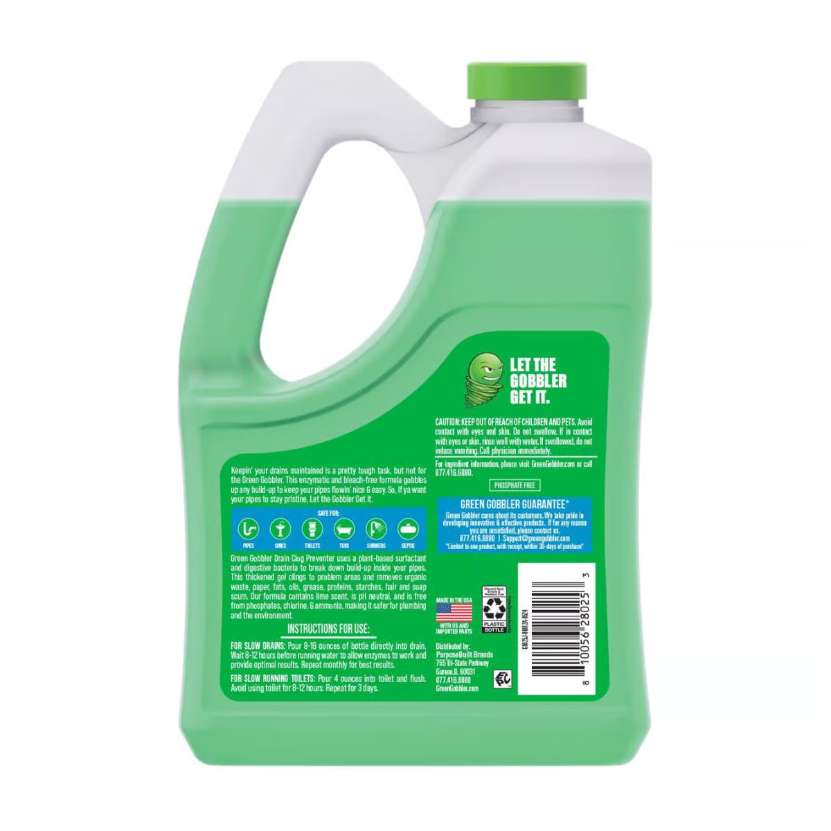 Green Gobbler Liquid Clog Preventer 64 fl. oz.