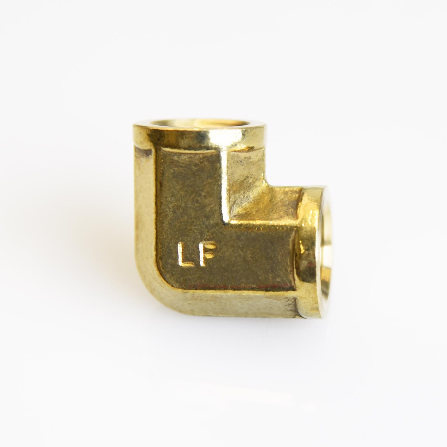 ATC 1/4 in. FPT 1/4 in. D FPT Brass 90 Degree Elbow