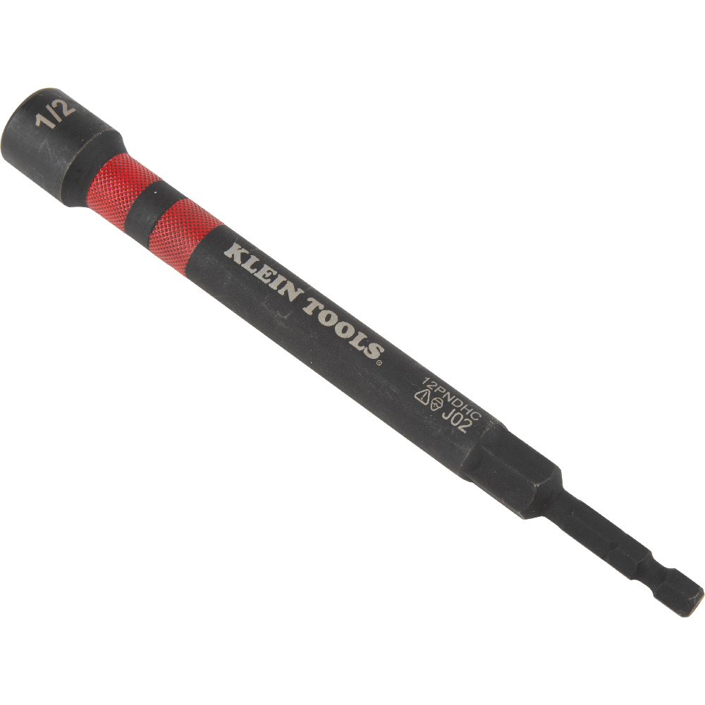 Klein Hollow Magnetic Color-Coded Ratcheting Power Nut Drivers, 7-Piece