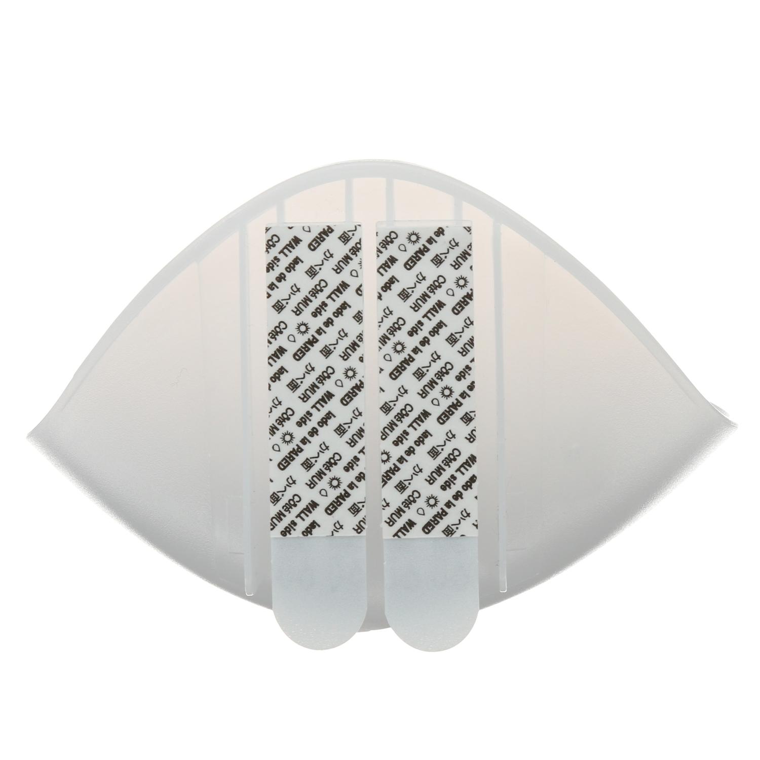 3M Command Frost White Plastic Soap Dish