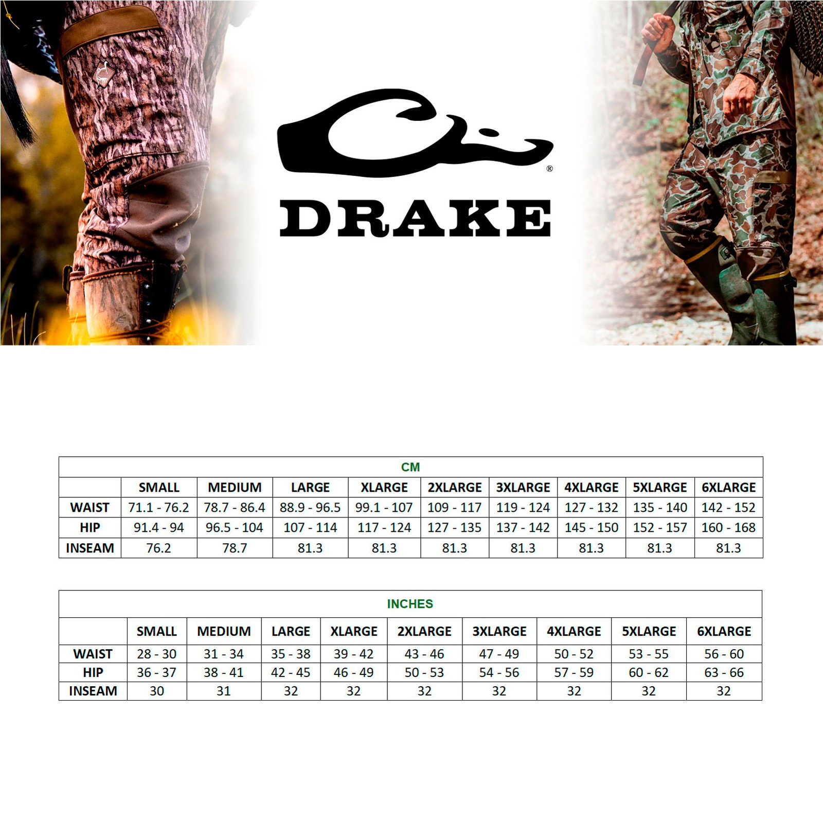 Drake Men's Endurance Jean Cut Mud Brown Wader Pants M