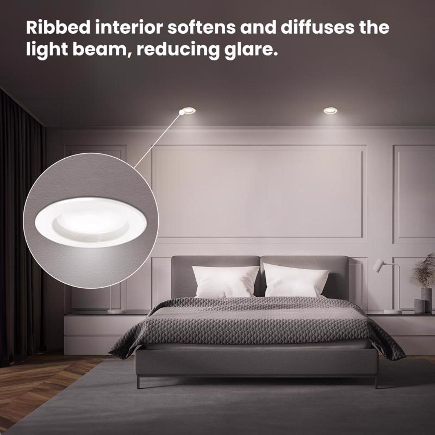 Feit White 5/6 in. W LED Recessed Downlight 75 W