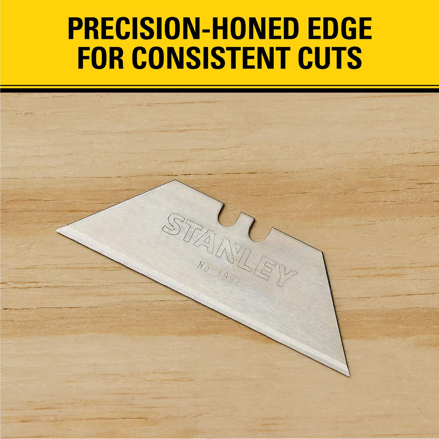 Stanley Steel Heavy Duty Replacement Blade 2-7/16 in. L 5 pc