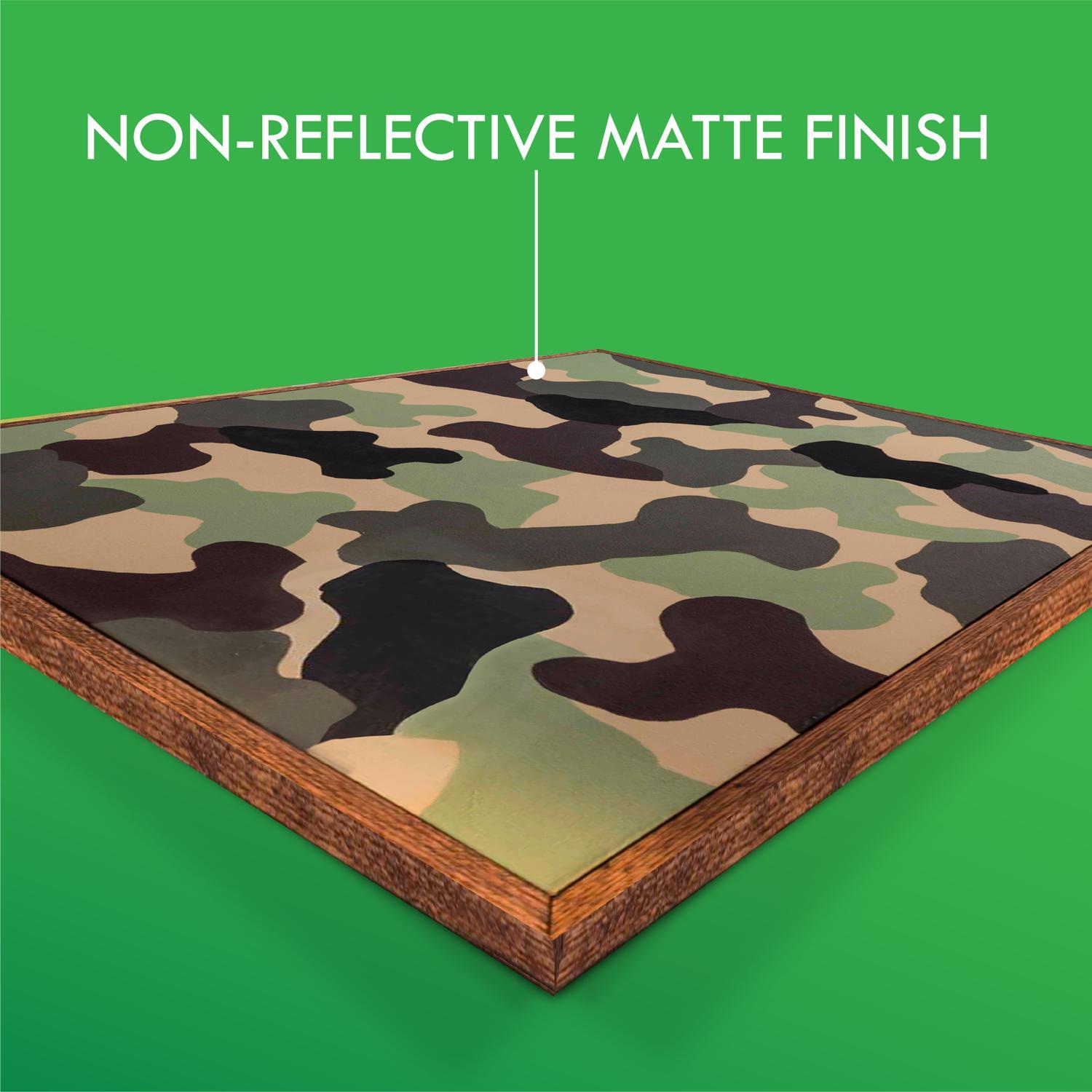 Rust-Oleum Specialty Flat Deep Forest Green Camouflage Spray Paint 12 oz