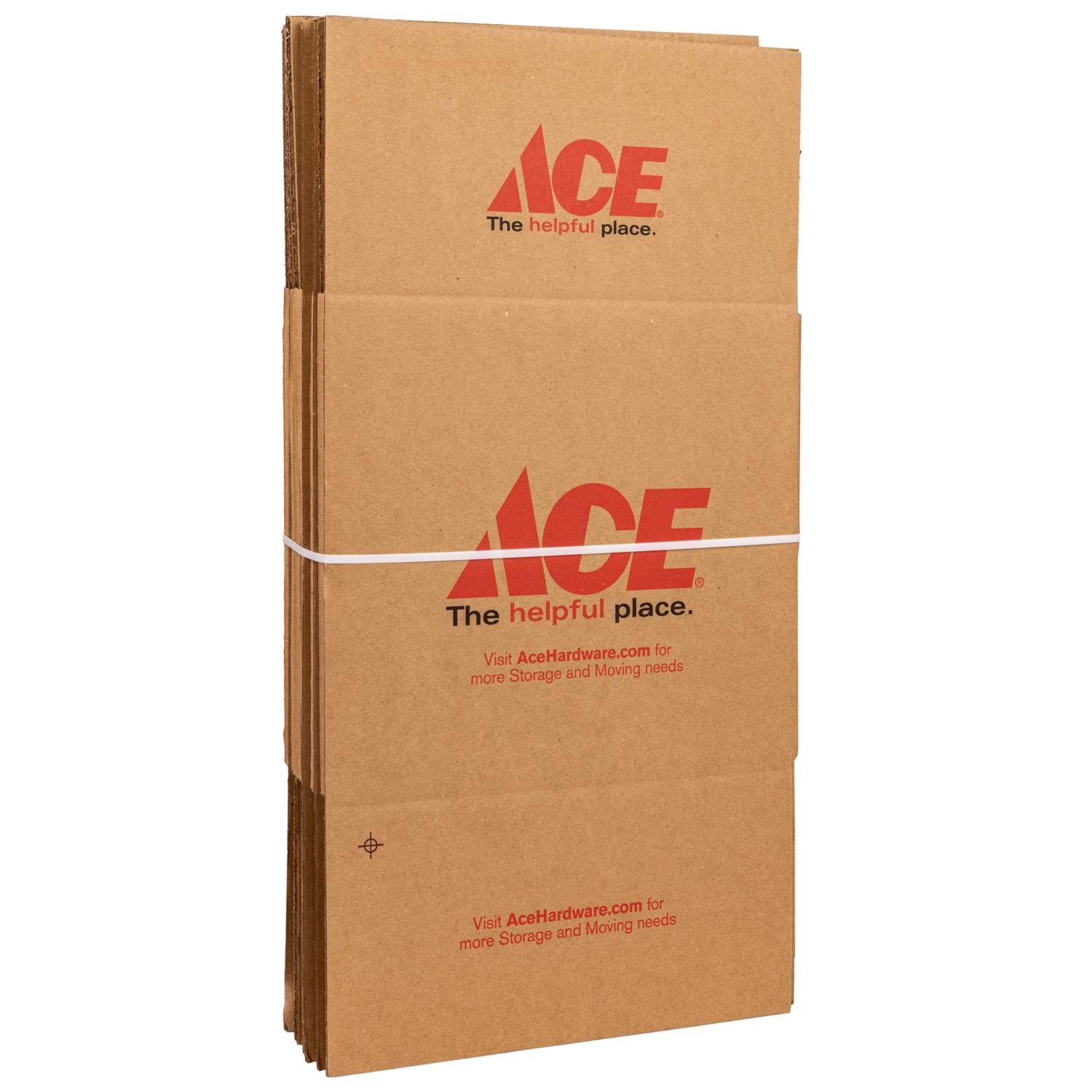 Ace 10.5 in. H X 12 in. W X 12 in. L Cardboard Corrugated Box 1 pk