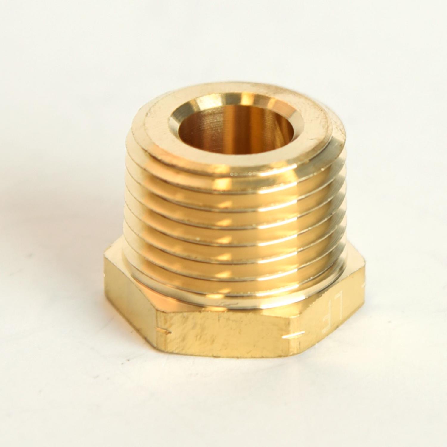ATC 1/2 in. MPT 1/4 in. D FPT Brass Hex Bushing