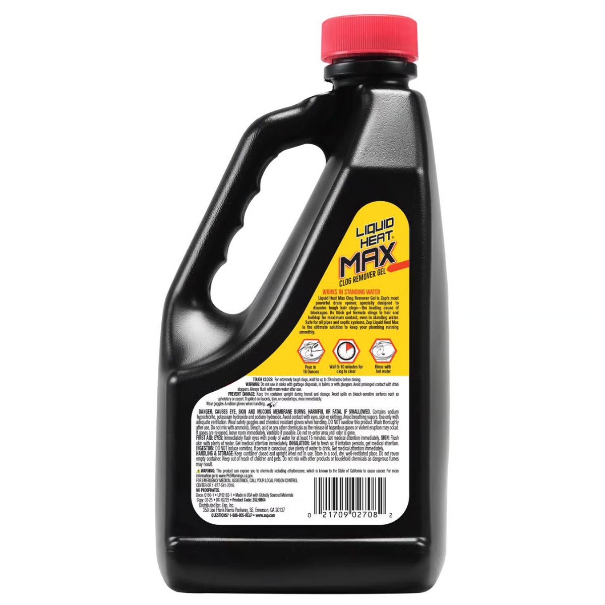 Zep Gel Clog Remover 64 oz.