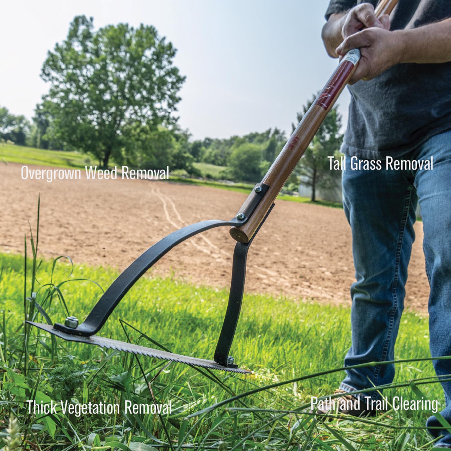 Ace 30 in. Steel Serrated Weed Cutter