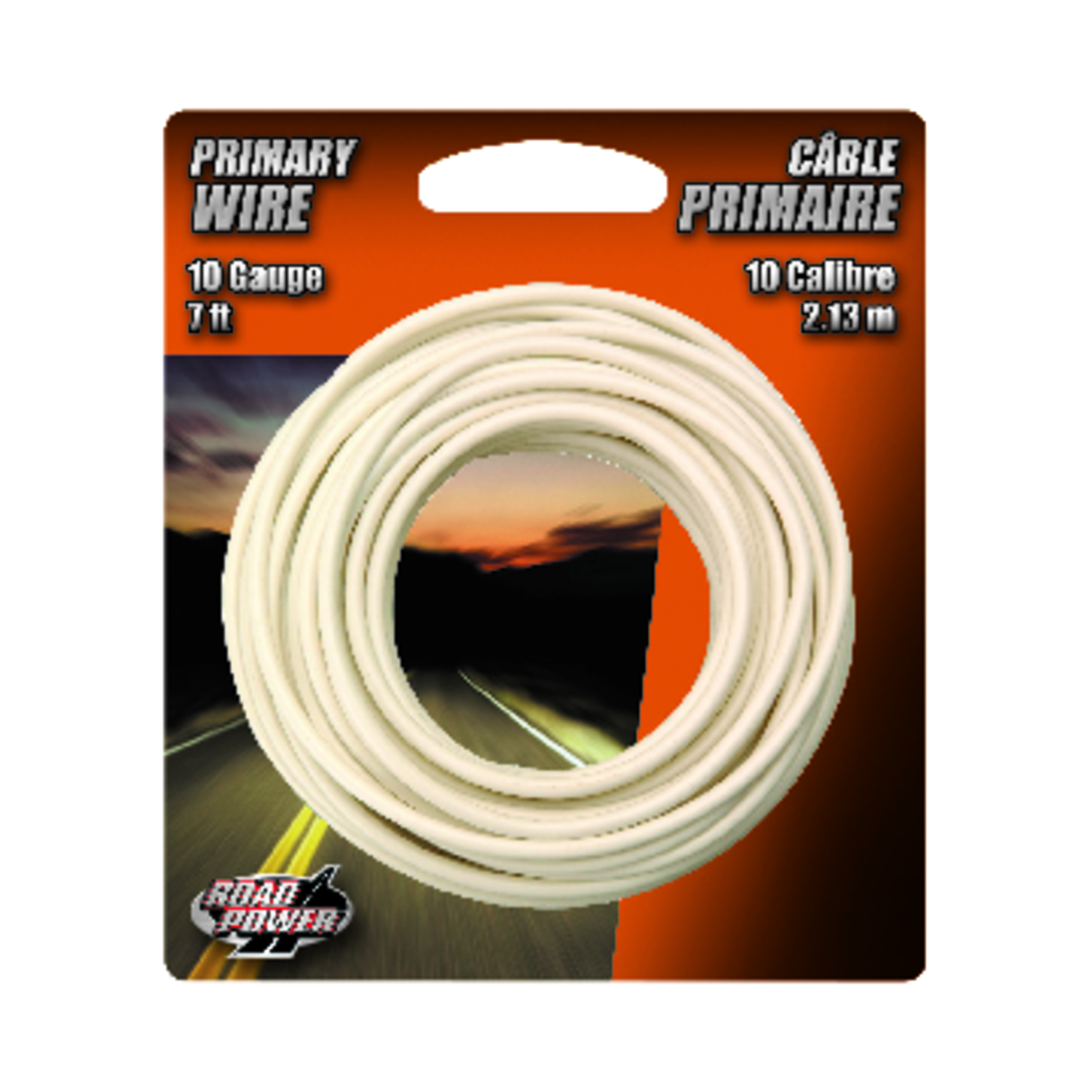 Coleman Cable 7 ft. Stranded 10 Ga. Primary Wire