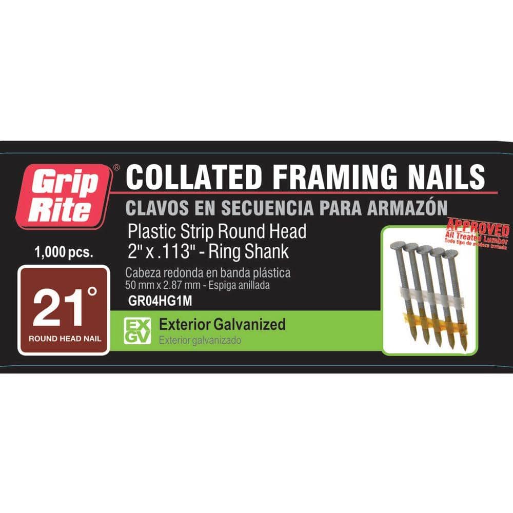 Grip-Rite Nail PS 2x.113 1m HDG RS