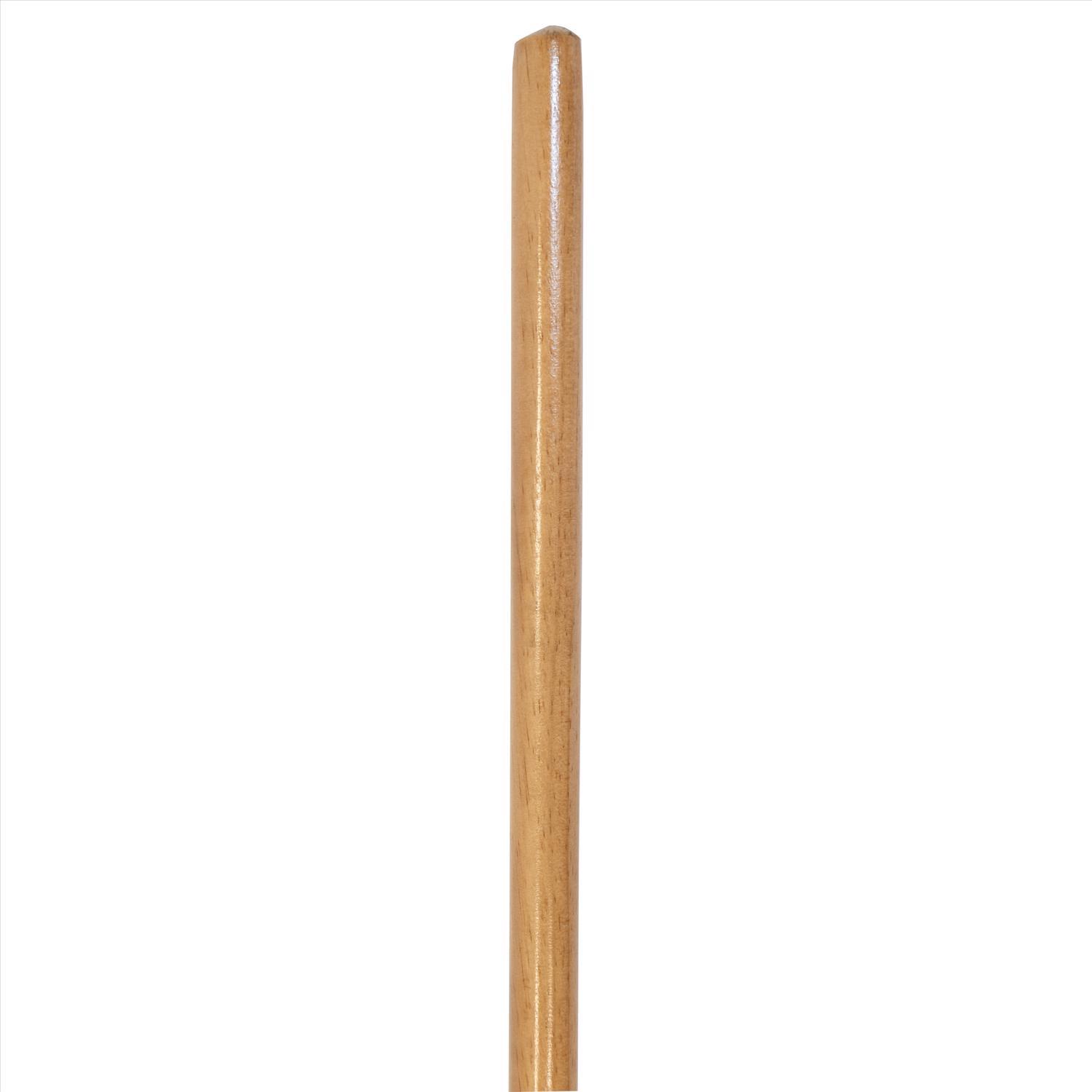 Ace 65 in. 26 Tine Poly Leaf Rake Wood Handle
