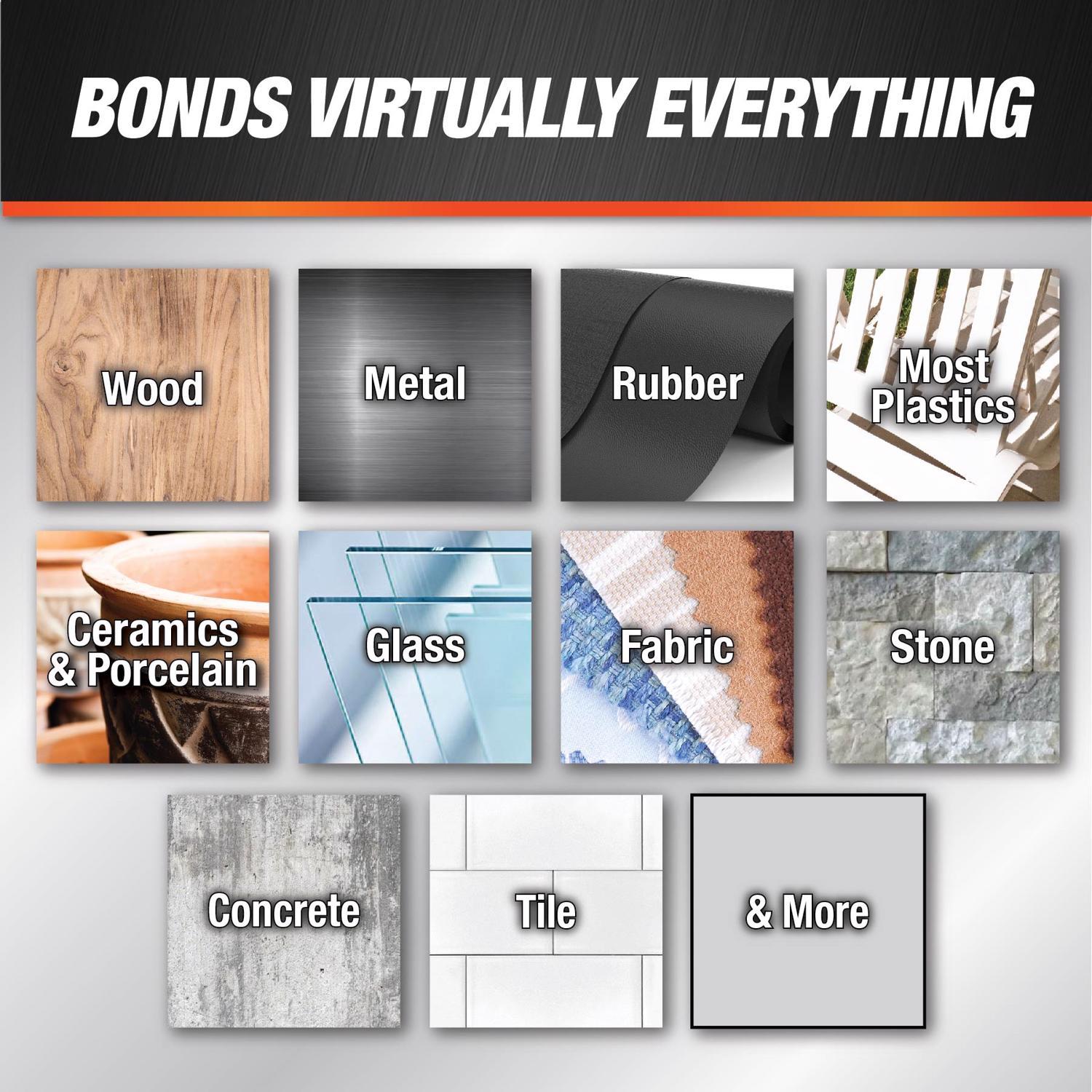 DAP RapidFuse High Strength Glue Clear All Purpose Adhesive 0.85 oz