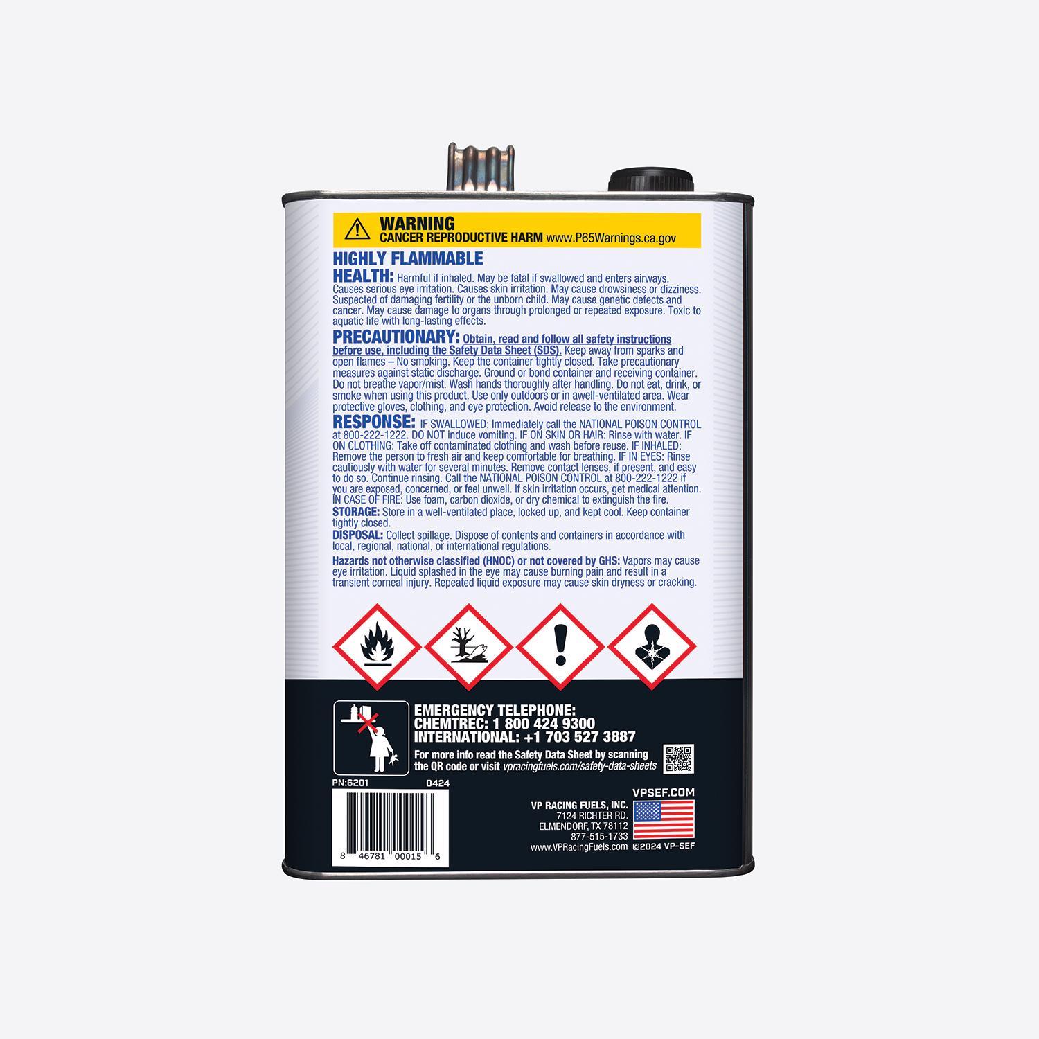 VP Racing Fuels Small Engine Ethanol-Free 4-Cycle Small Engine Fuel 1 gal