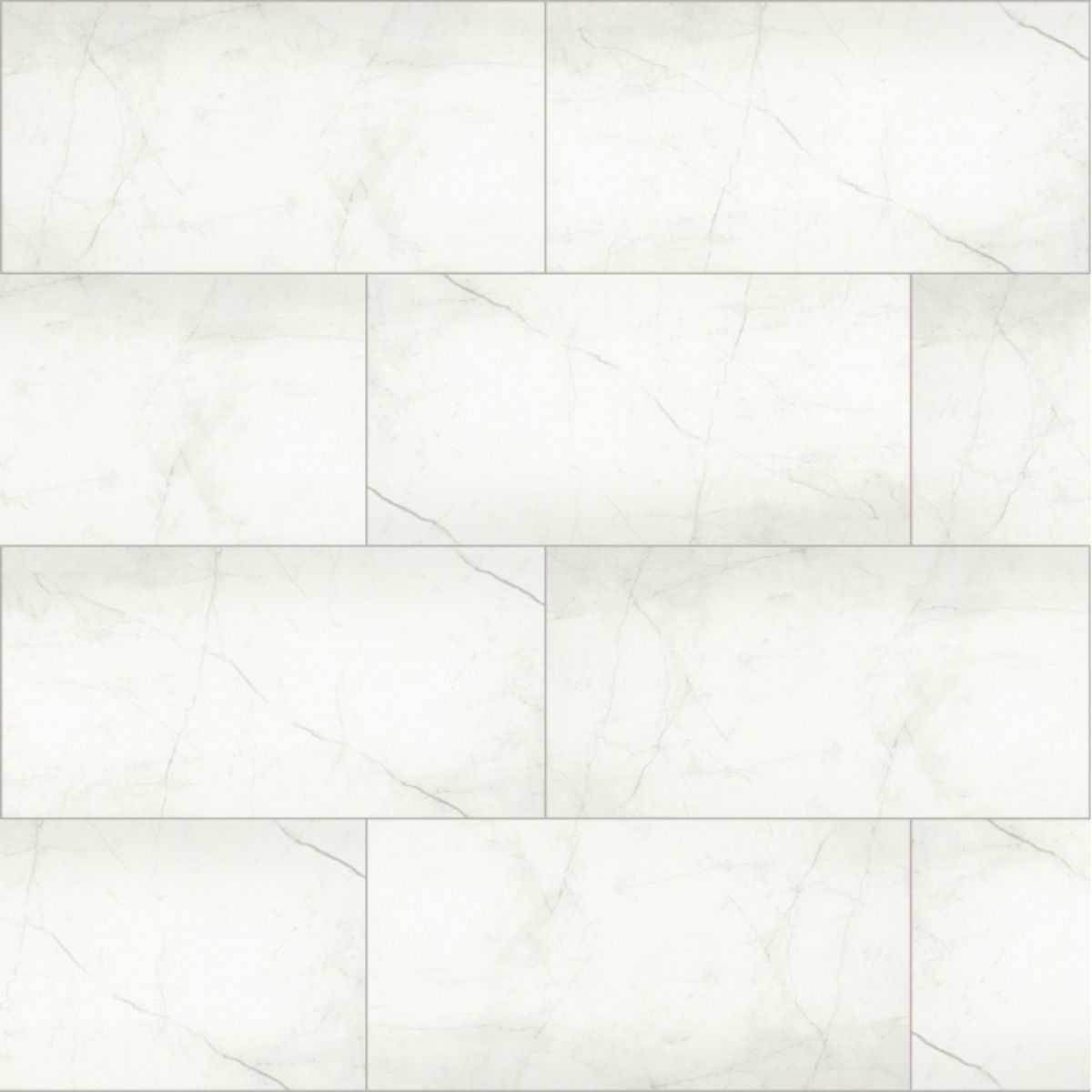 Emser Tile Sterlina II White Polished 12X24