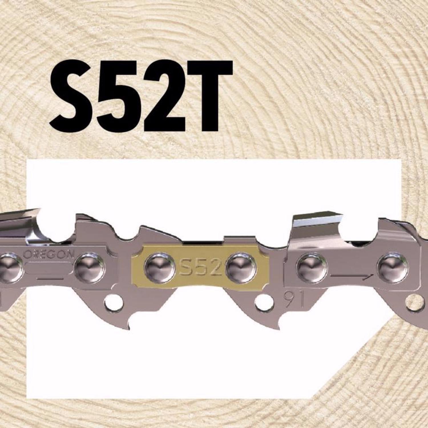 Oregon AdvanceCut S52T 14 in. Chainsaw Chain 52 links