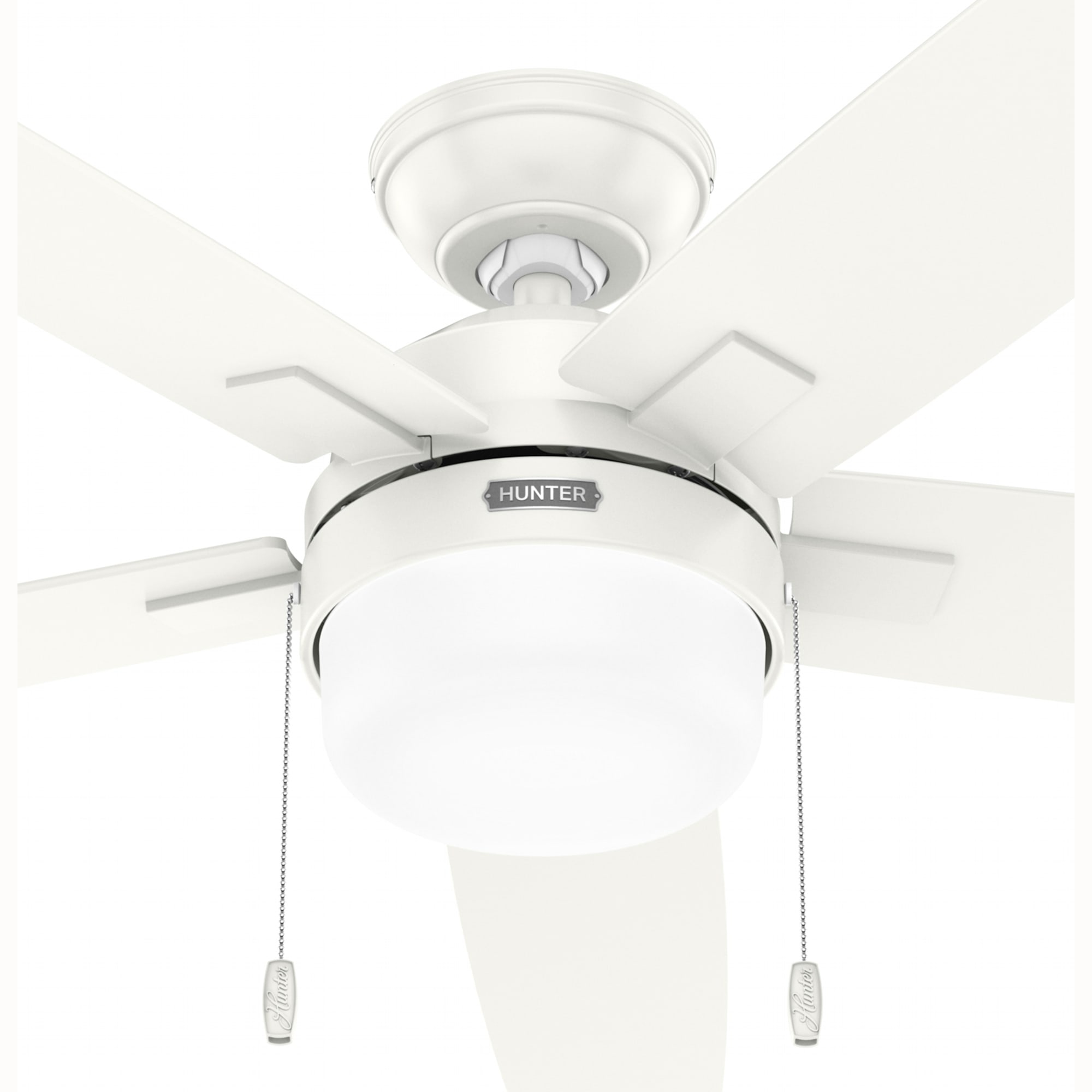 Hunter Anisten 52 in. White LED Indoor Ceiling Fan