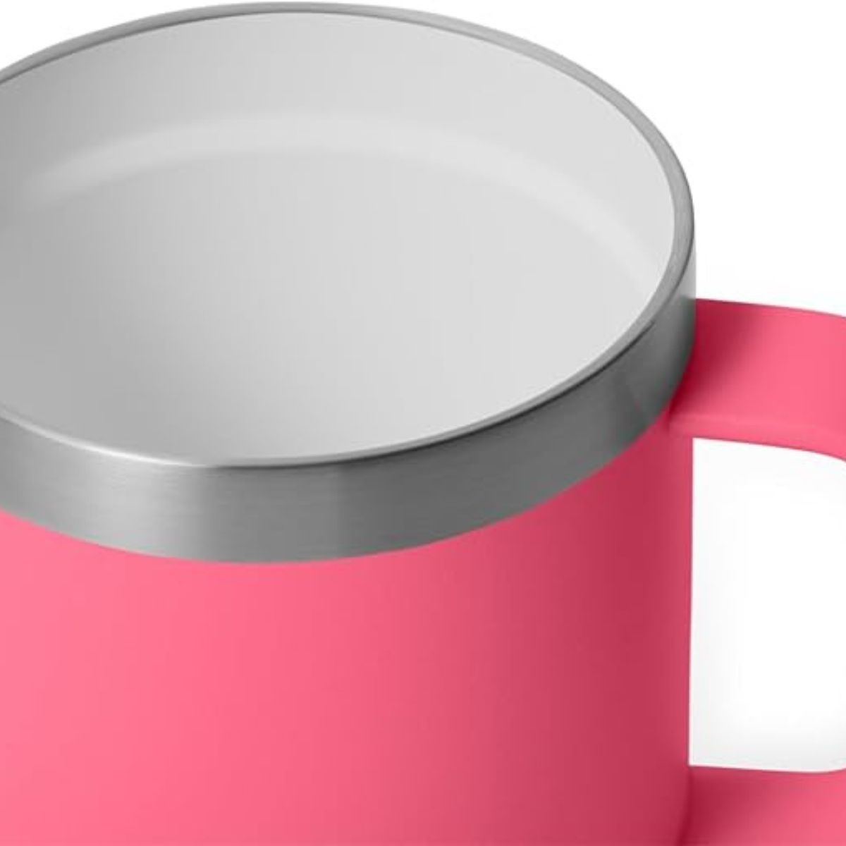 YETI Rambler 10 oz. Mug Tropical Pink BPA Free Ceramic Lined 