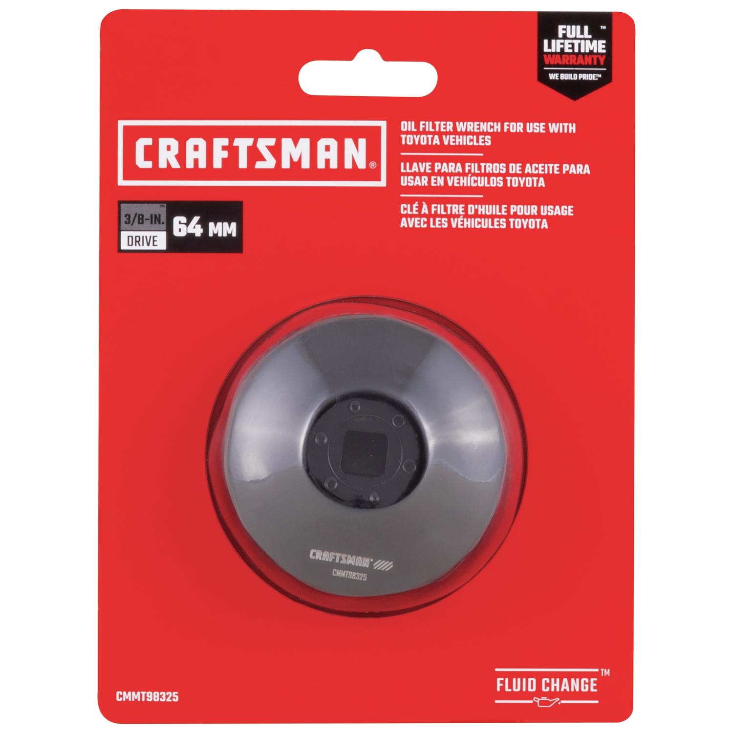 Craftsman End Cap Oil Filter Wrench