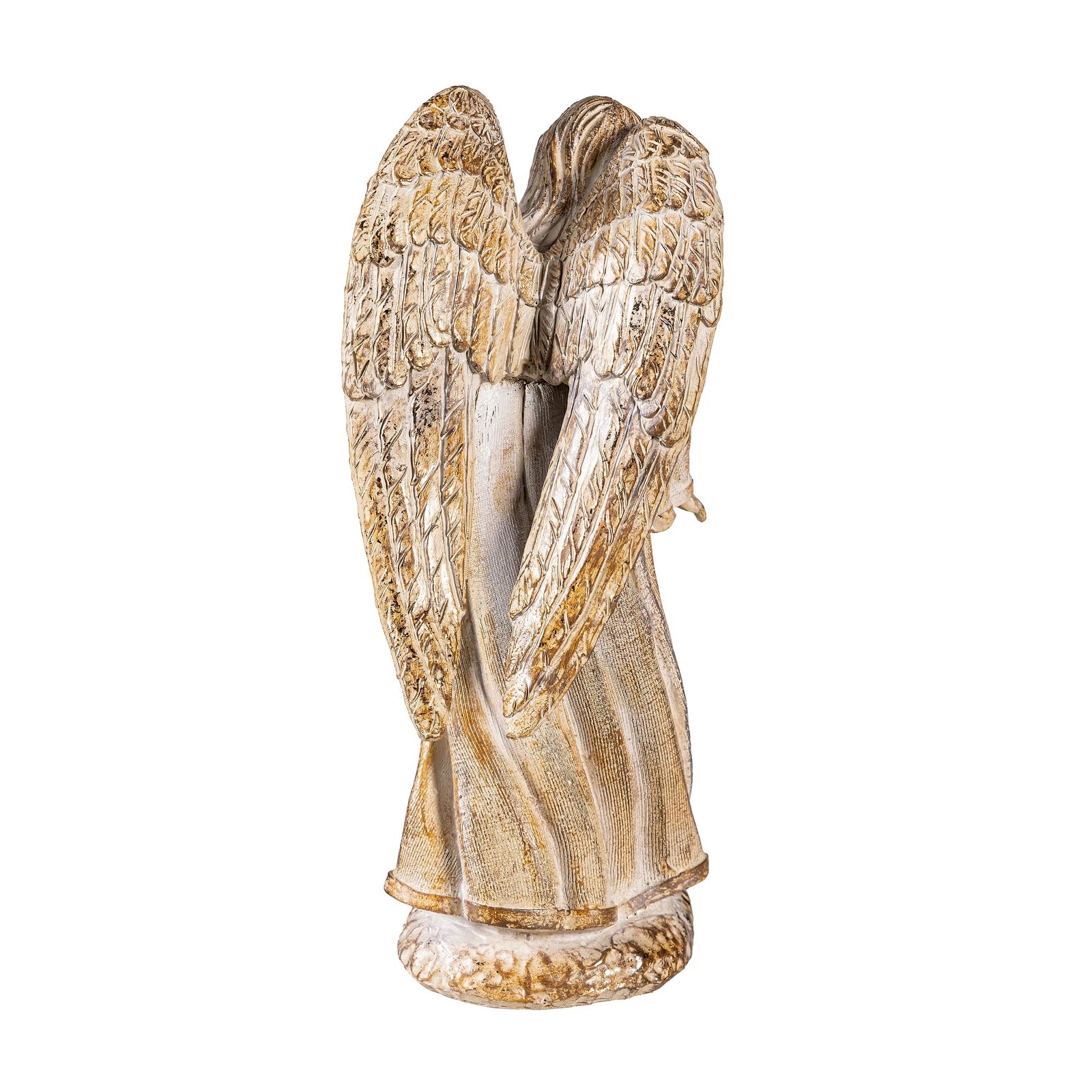 Astoria Grand Nativity Garden Statue, Resin Statue, Gilded Nativity, 9 in. H, Set of 10