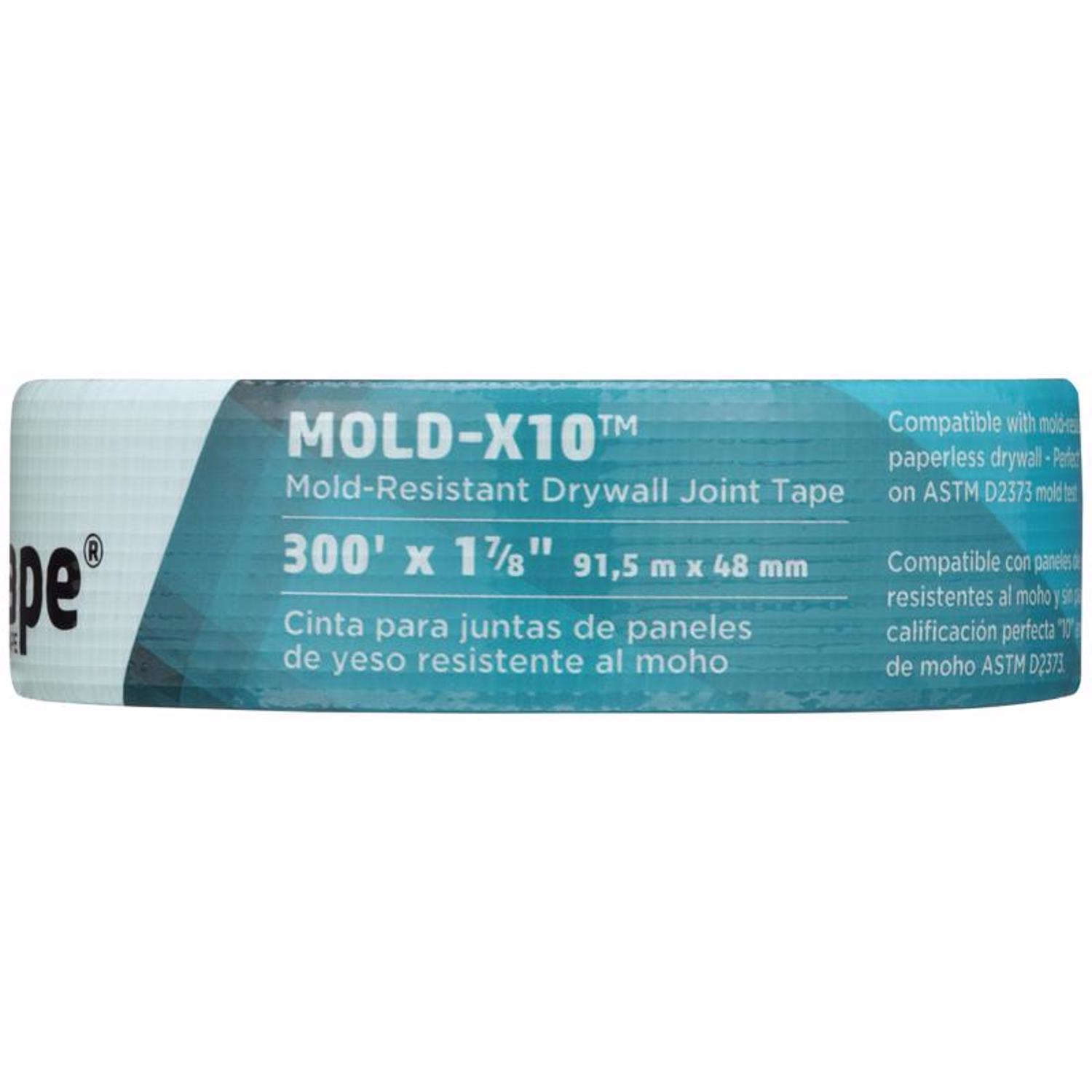 ADFORS FibaTape Mold-X10 300 ft. L X 1-7/8 in. W Fiberglass Mesh Green Self Adhesive Drywall Joint T