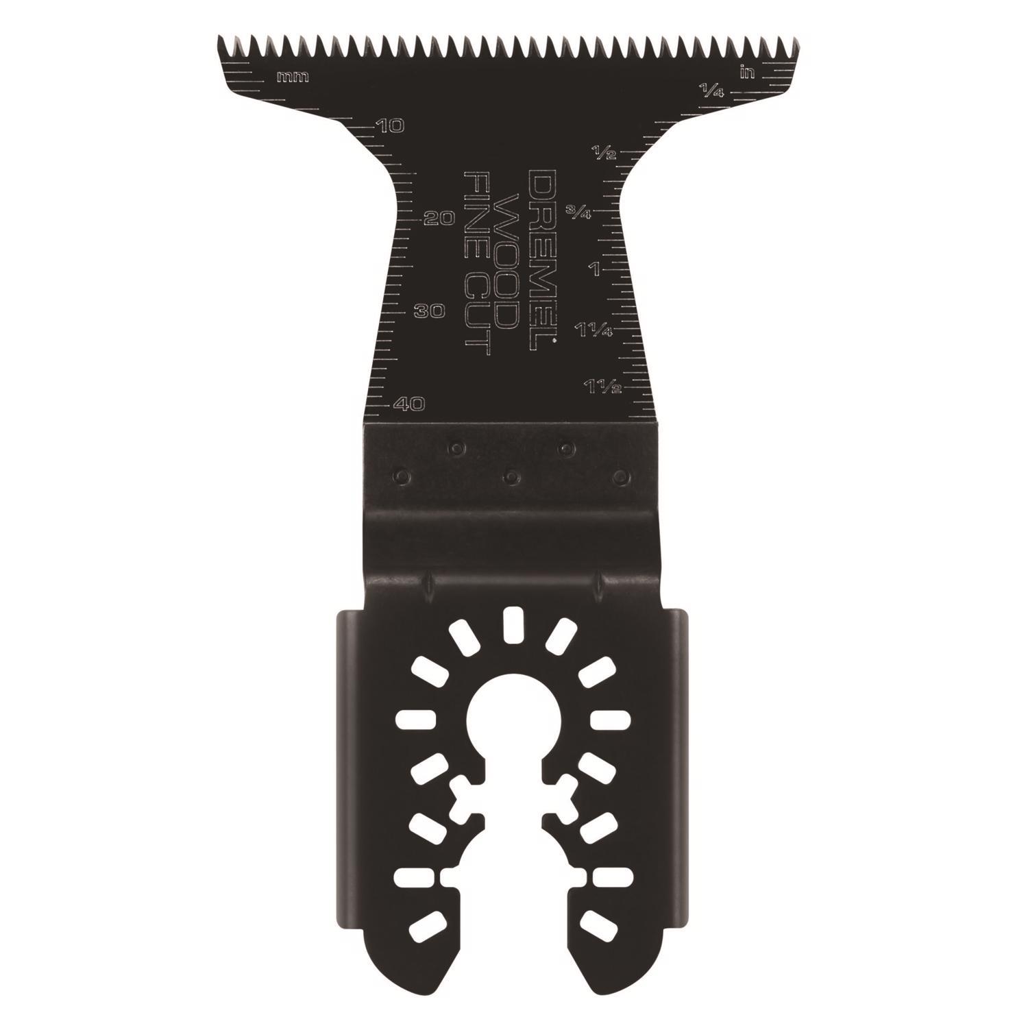 Dremel 4.25 in. L X 2.5 in. W High Carbon Steel Oscillating Wood Blade 1 pk