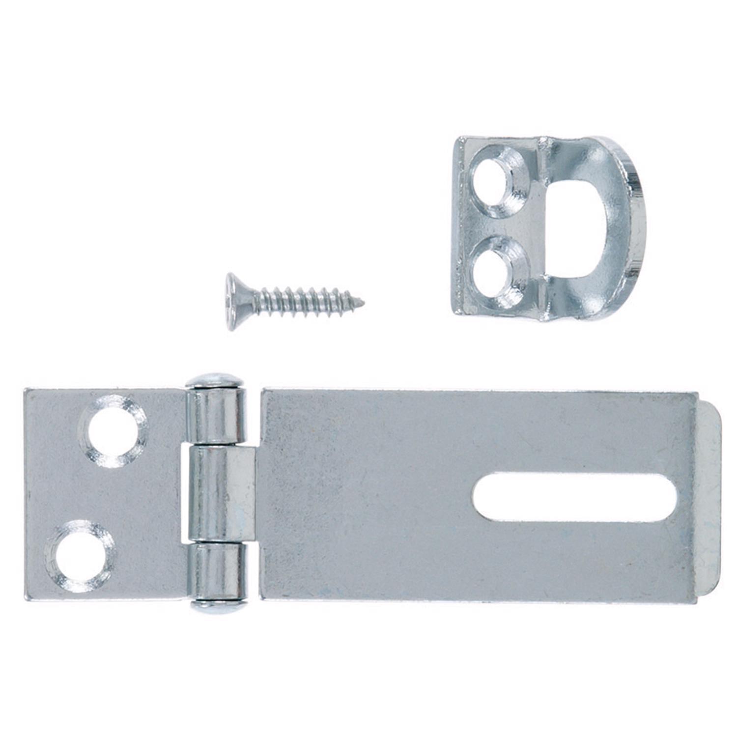 Ace Zinc 1-3/4 in. L Fixed Staple Safety Hasp