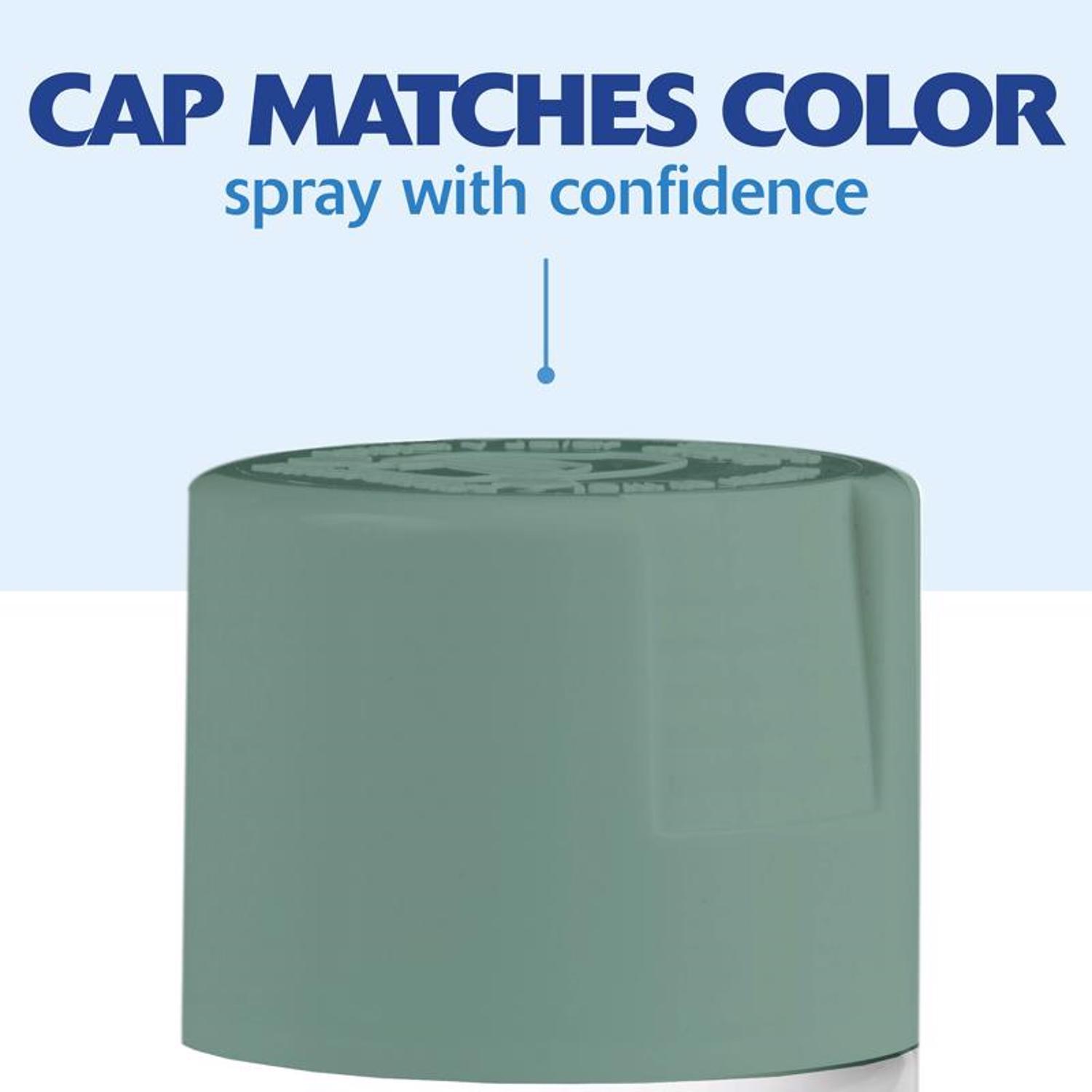 Rust-Oleum Painter's Touch 2X Ultra Cover Satin Eucalyptus Paint+Primer Spray Paint 12 oz.