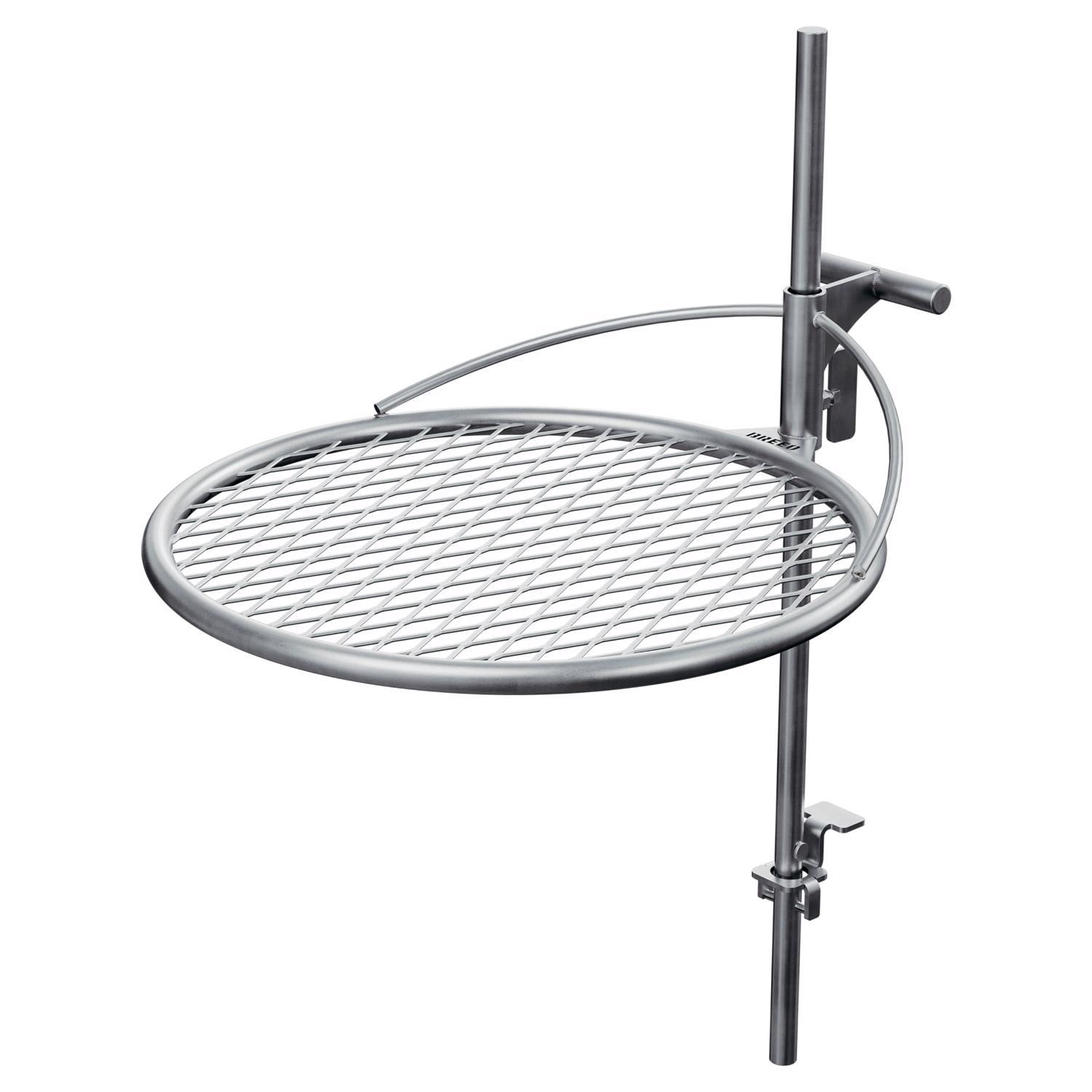 Breeo Outpost 19 Silver Camp Grill 34 in. H X 17 in. W 1 pk