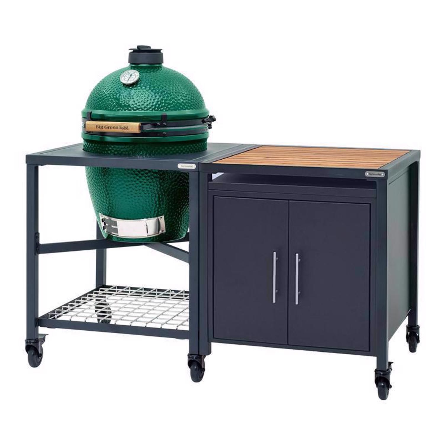 Big Green Egg Nest Expansion Cabinet Aluminum 30.5 in. H X 30 in. W X 30 in. L