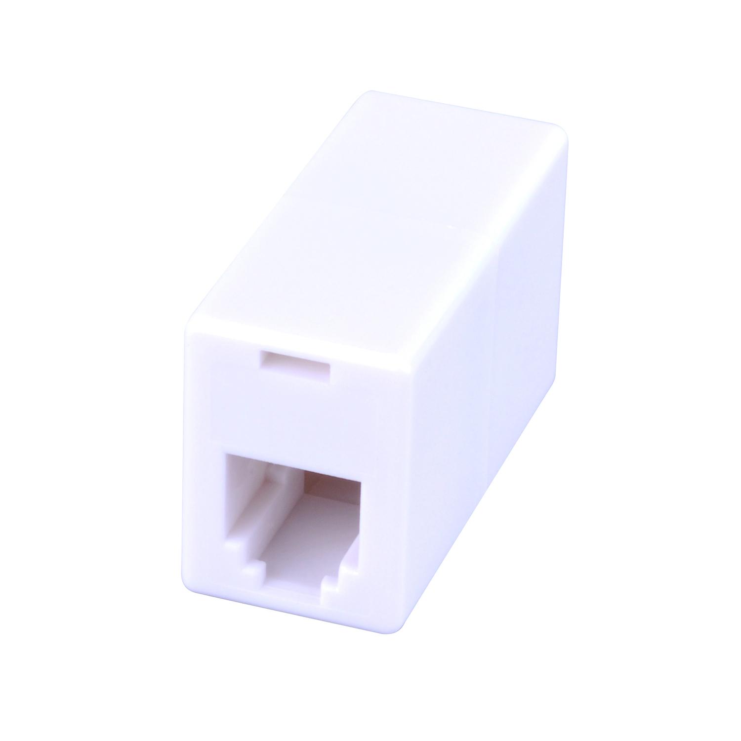 Monster Just Hook It Up 0 ft. L White Modular In Line Coupler