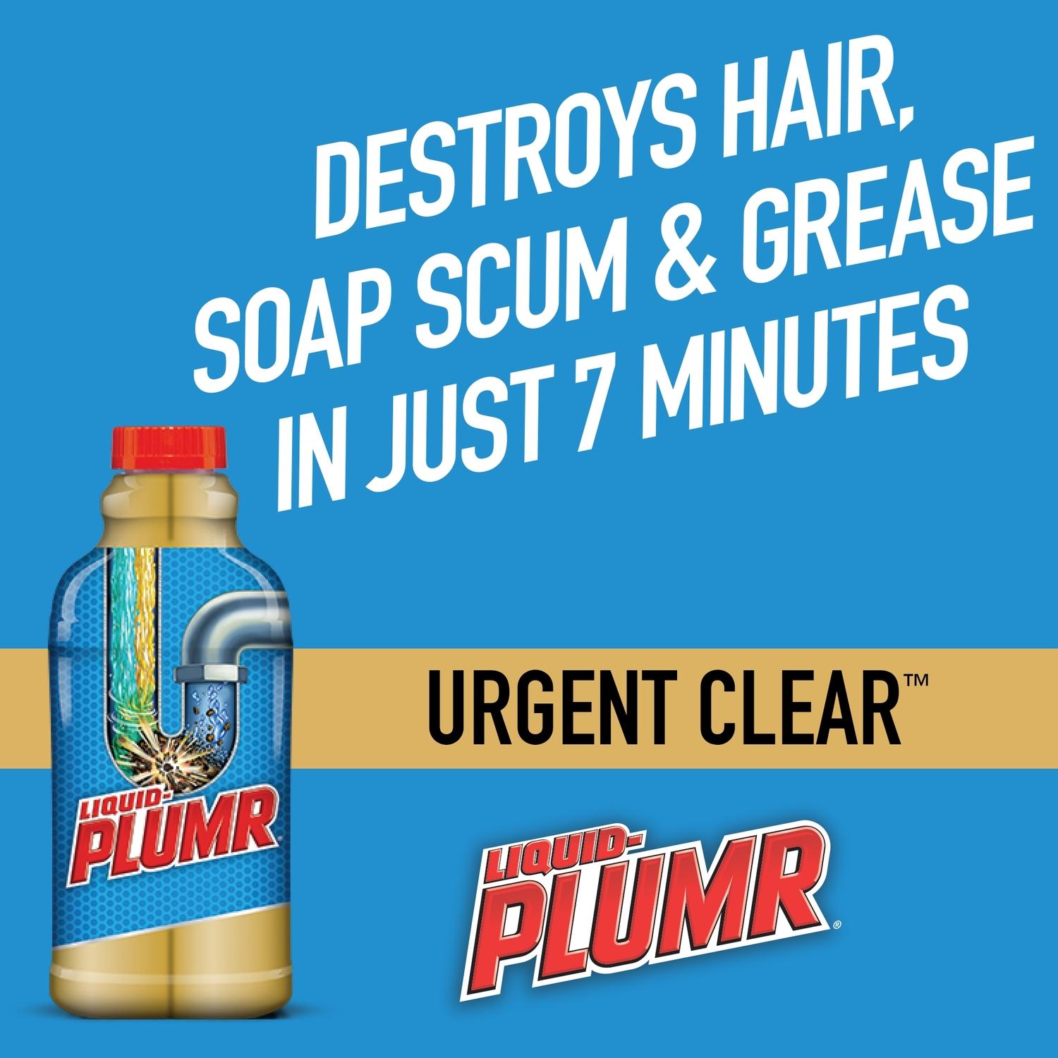 Liquid-Plumr Urgent Clear Liquid Clog Remover 1.06 oz
