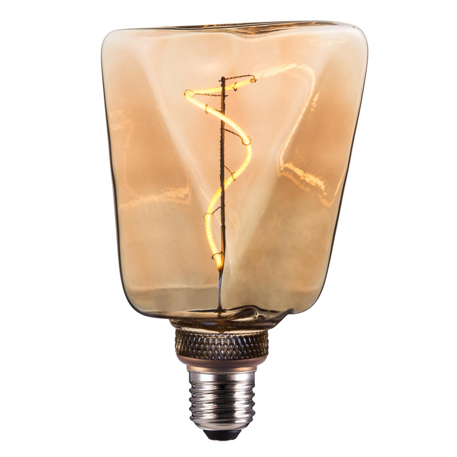 Globe Electric Decorative E26 (Medium) LED Bulb Soft White 4 Watt Equivalence 1 Pack