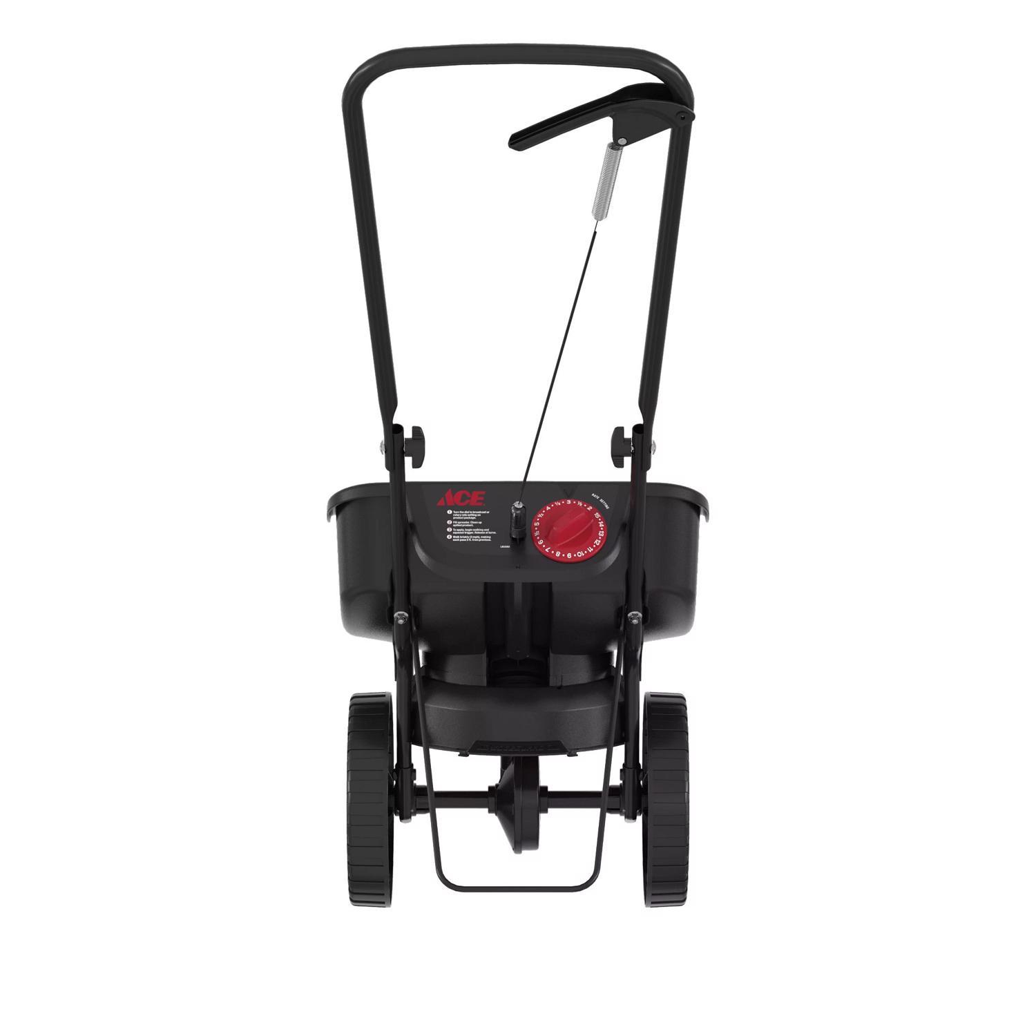 Ace Broadcast Push Spreader For Fertilizer/Ice Melt/Seed 5000 sq. ft.