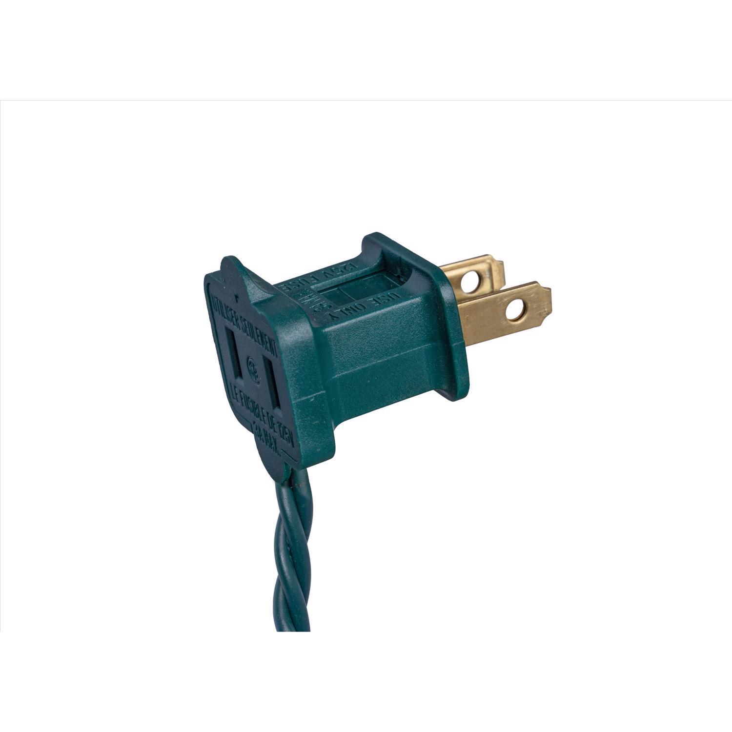 Celebrations Classic LED C6 Green 100 ct String Christmas Lights 24.75 ft.