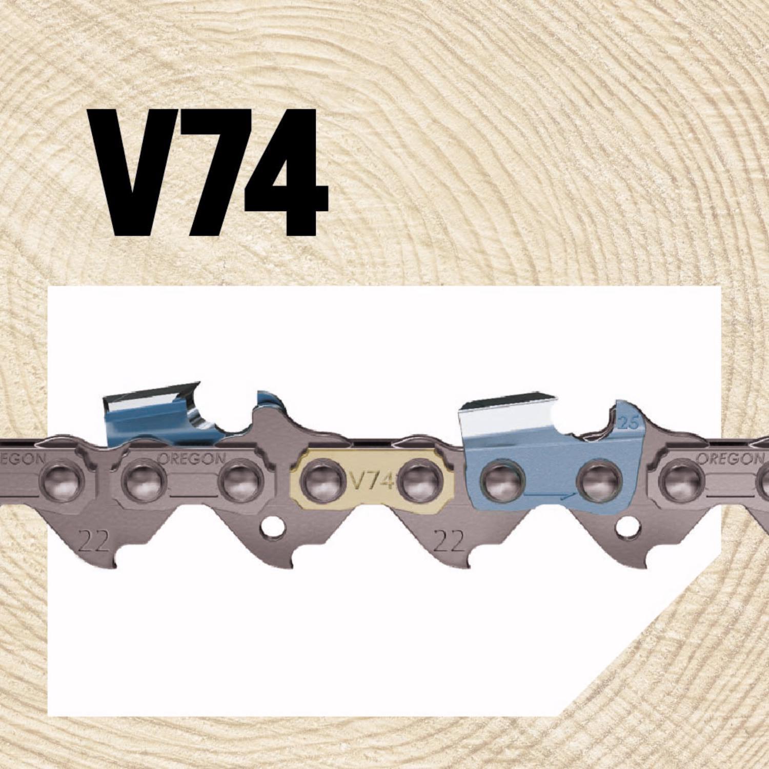 Oregon PowerCut V74 18 in. Chainsaw Chain 74 links