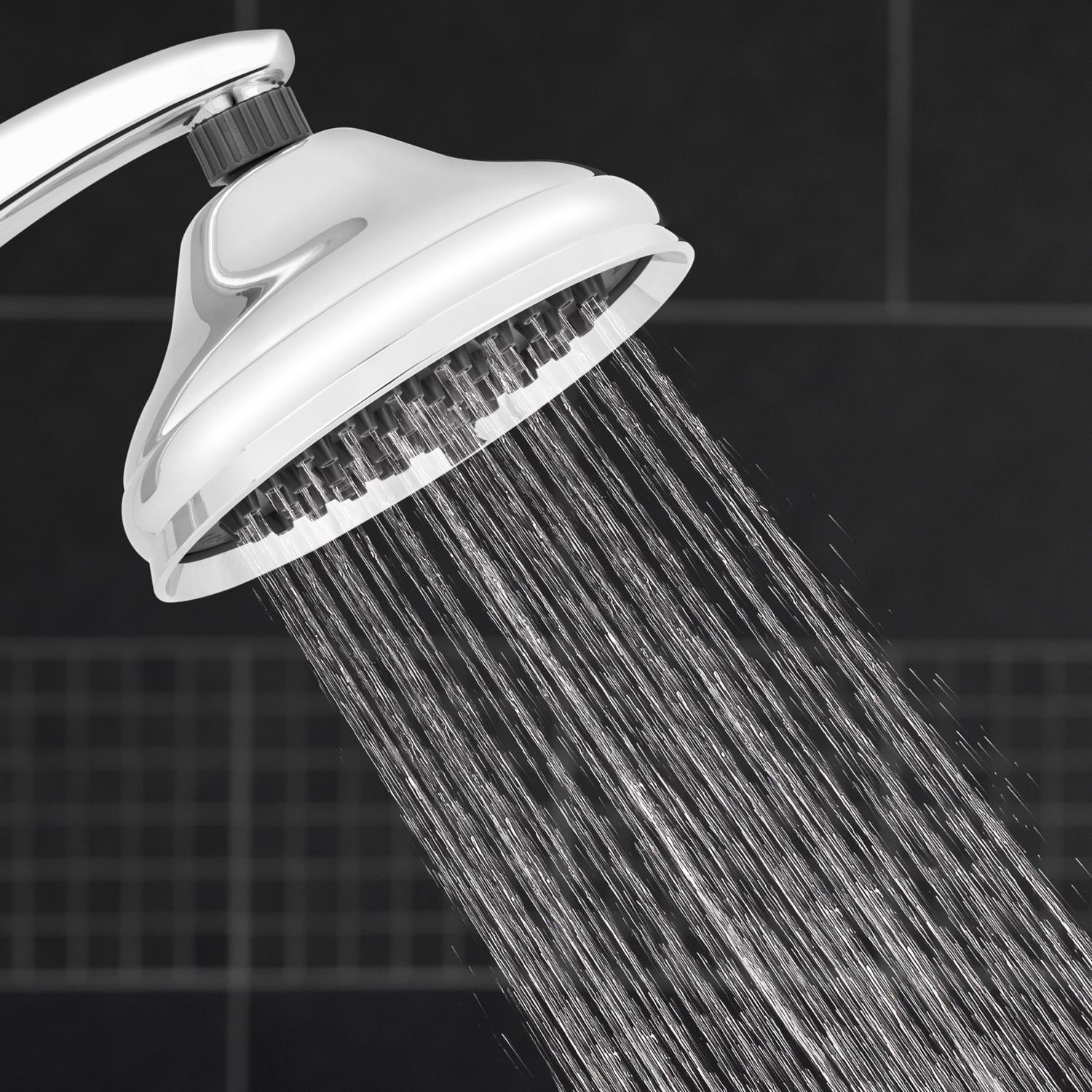 Waterpik Chrome 1 settings Showerhead 1.8 gpm